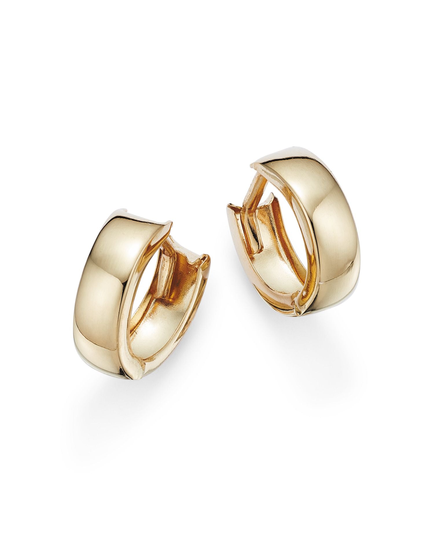 Huggie Hoop Earrings in 14K Yellow Gold - Exclusive