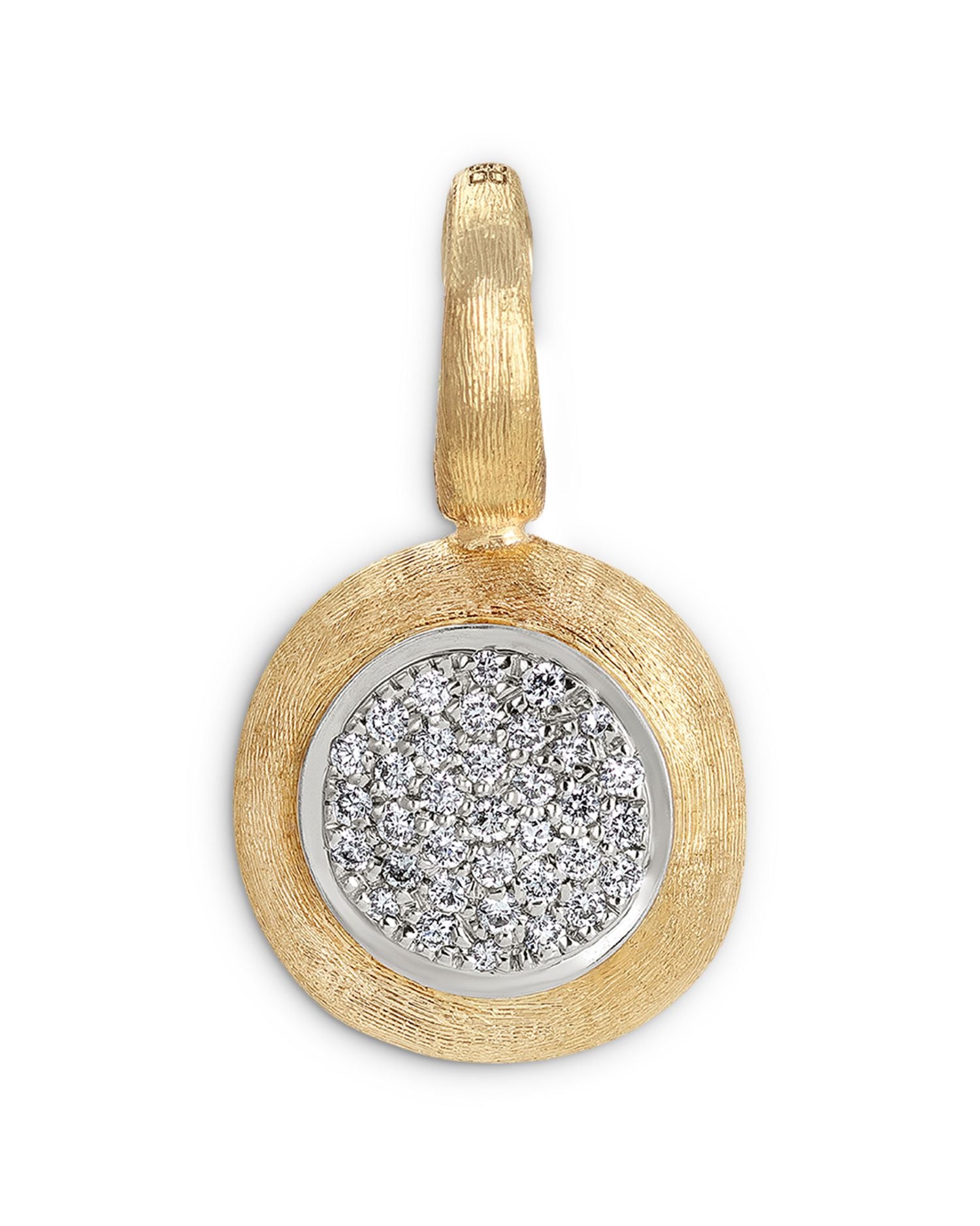18K White & Yellow Gold Jaipur Diamond Pavé Pendant
