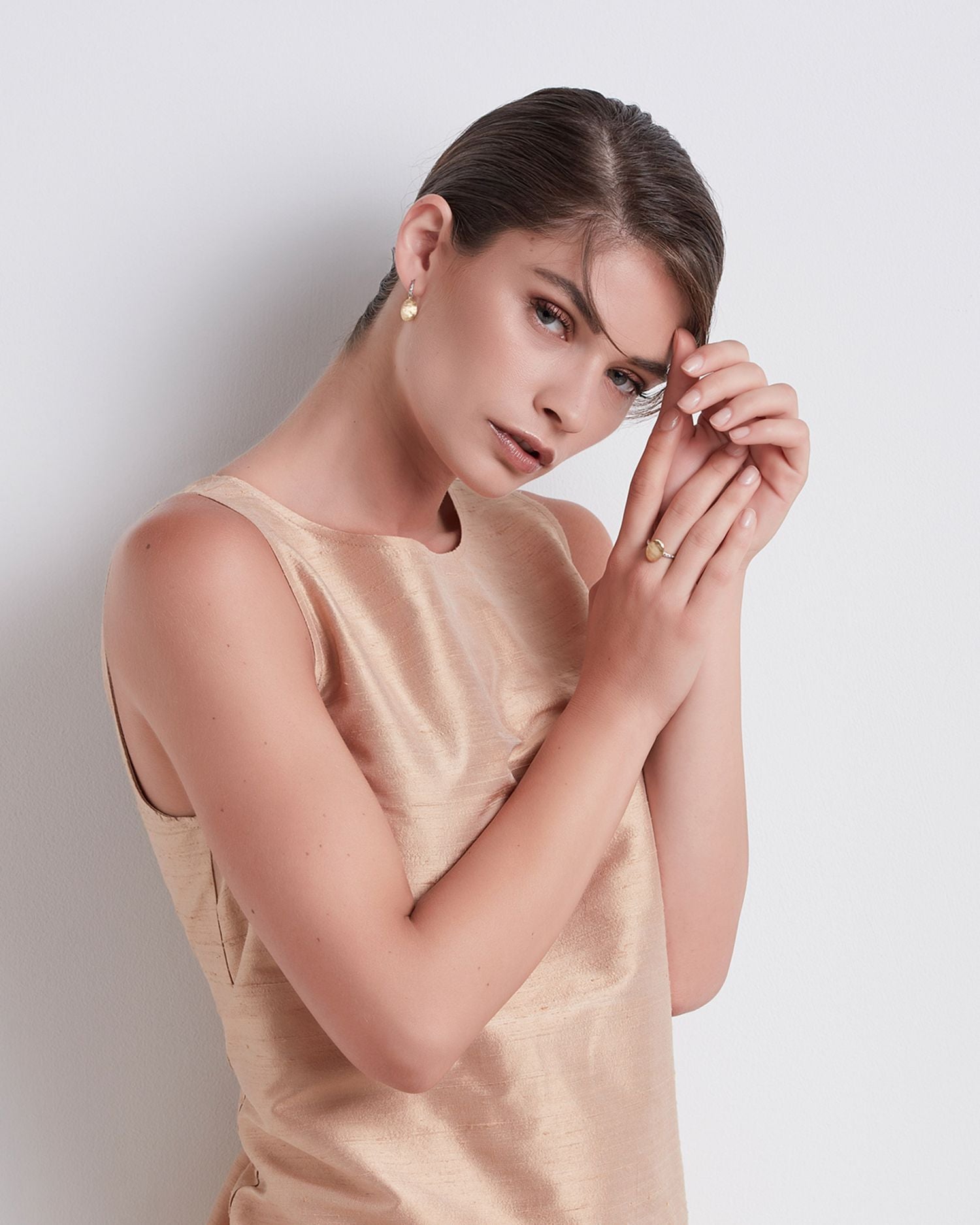 18K Yellow Gold Siviglia Diamond Drop Earrings - Exclusive