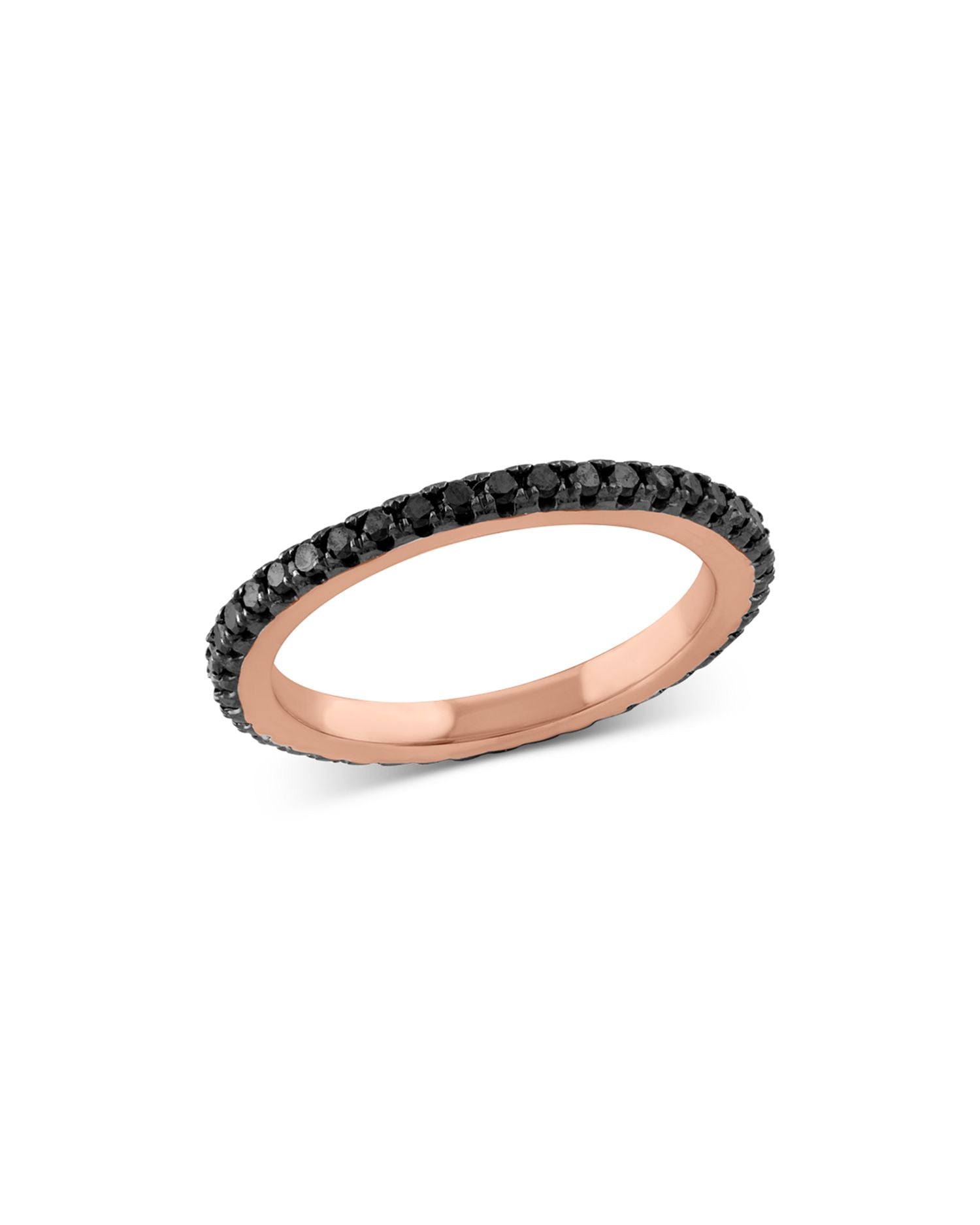 Black Diamond Eternity Band in 14K Gold, 0.30 ct. t.w. - Exclusive