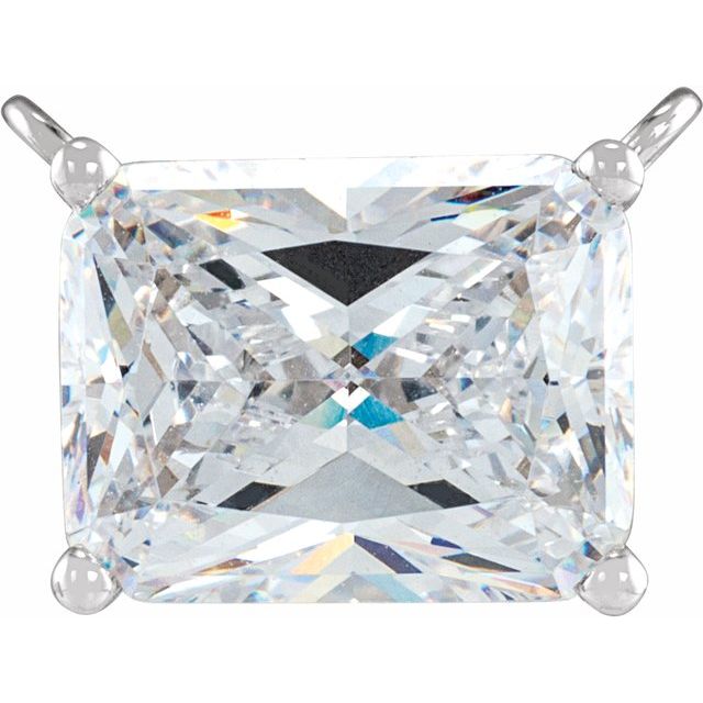 1.3Ct Lab-grown Diamond Necklace in 14K Yellow Gold