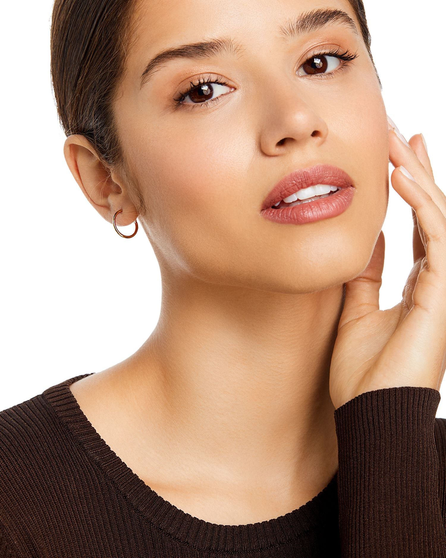 14K Yellow Gold Endless Hoop Earrings - Exclusive