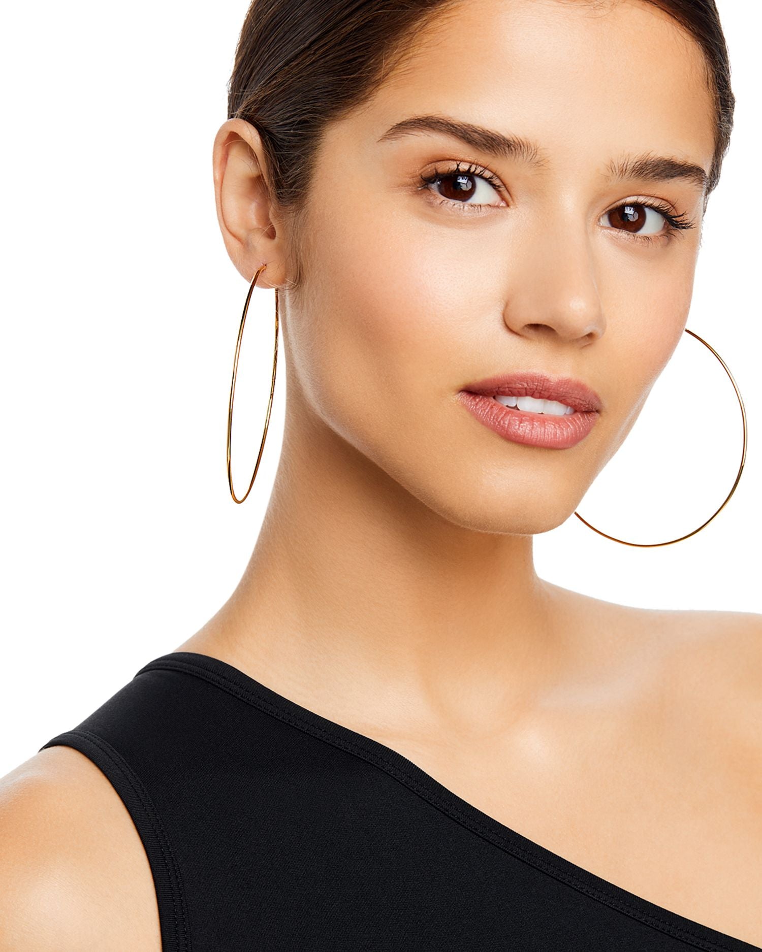 Endless Hoop Earrings in 14K Yellow Gold - Exclusive