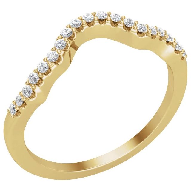 1.6Ct Round-Cut Lab-grown Diamond Band in 14K Yellow Gold