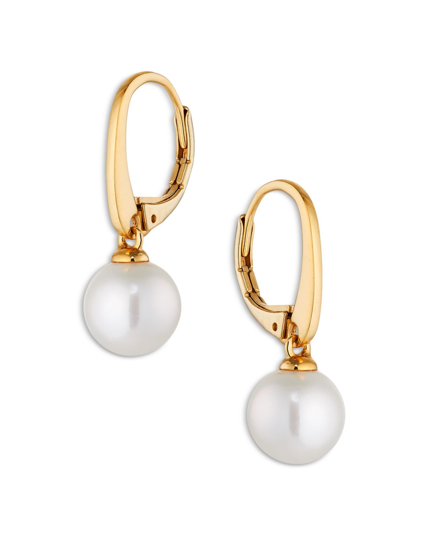 Cultured Freshwater Pearl Small Drop Earrings