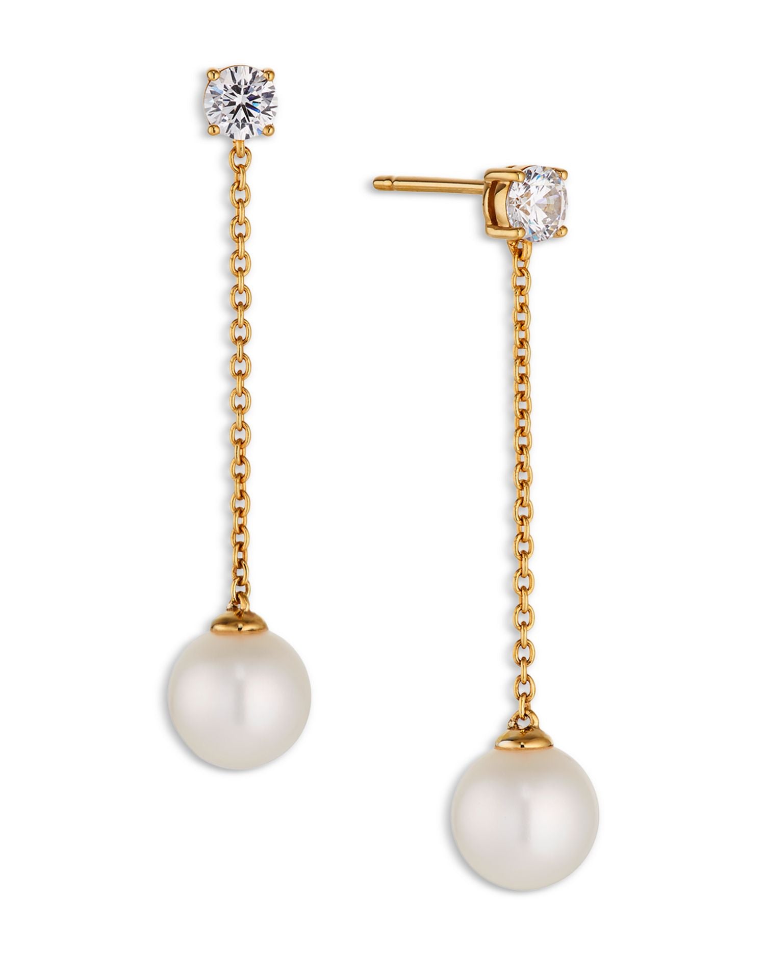 Cultured Freshwater Pearl Drop Earrings
