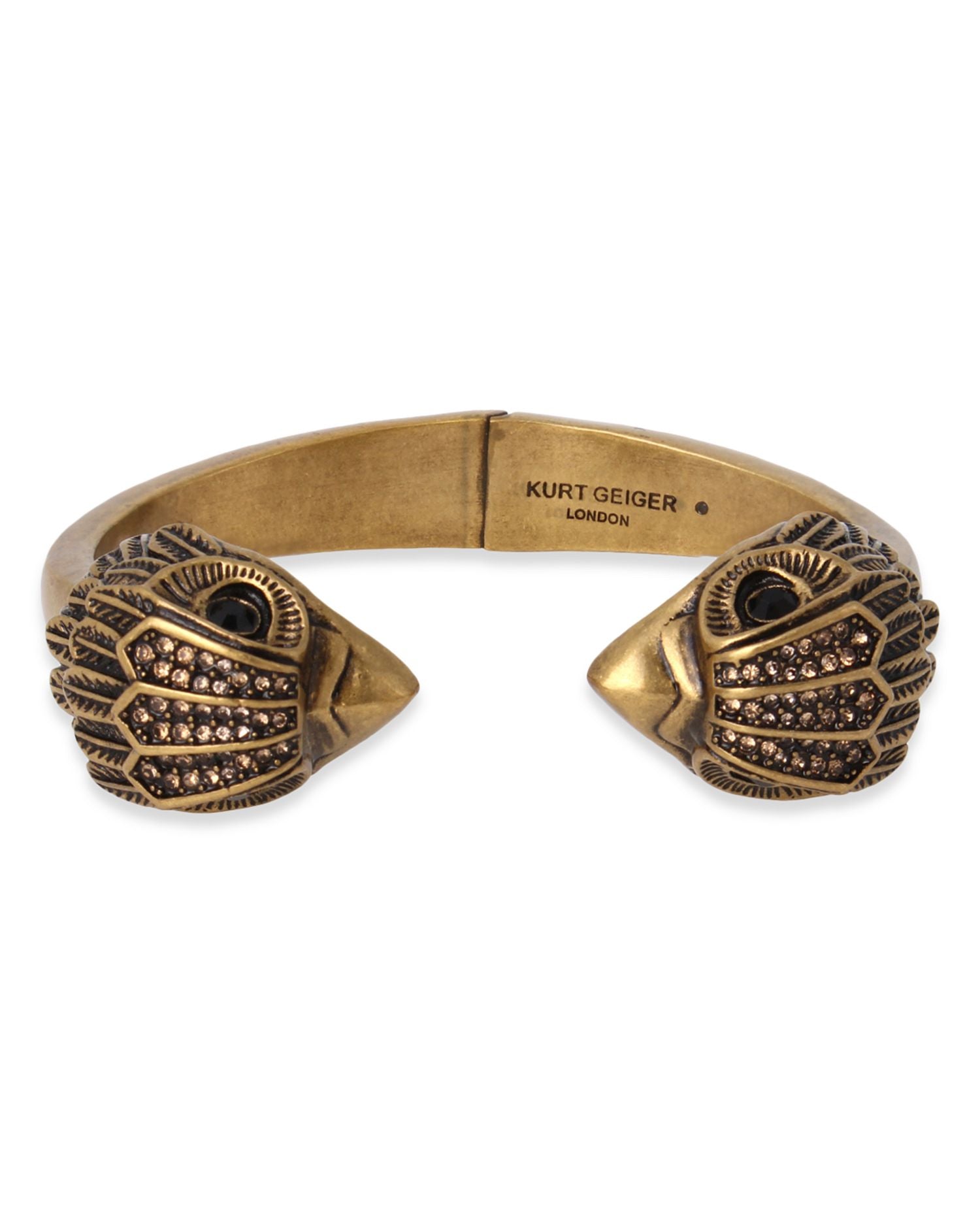 Eagle Hinged Bangle Bracelet