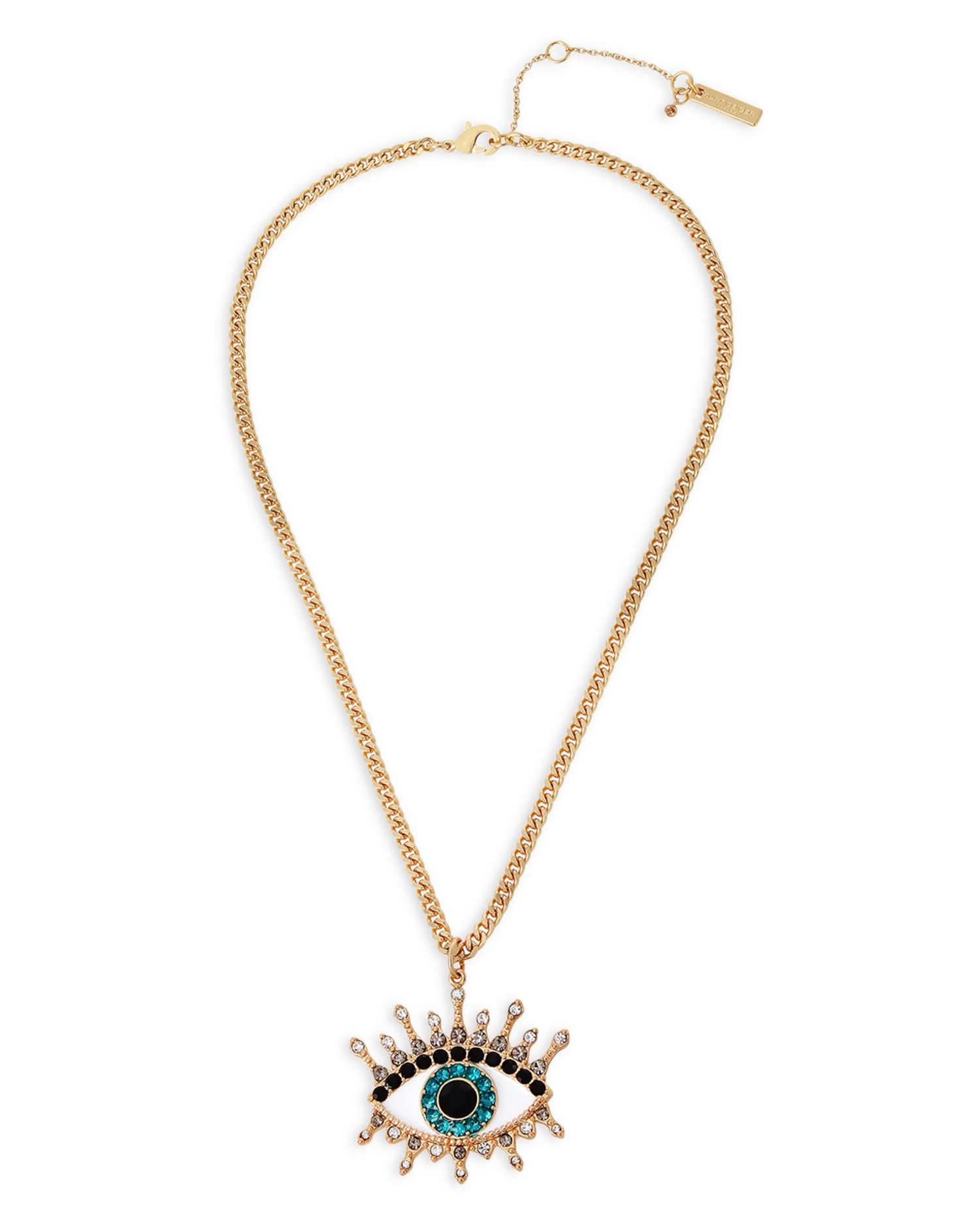 Evil Eye Pendant Necklace, 16-18'