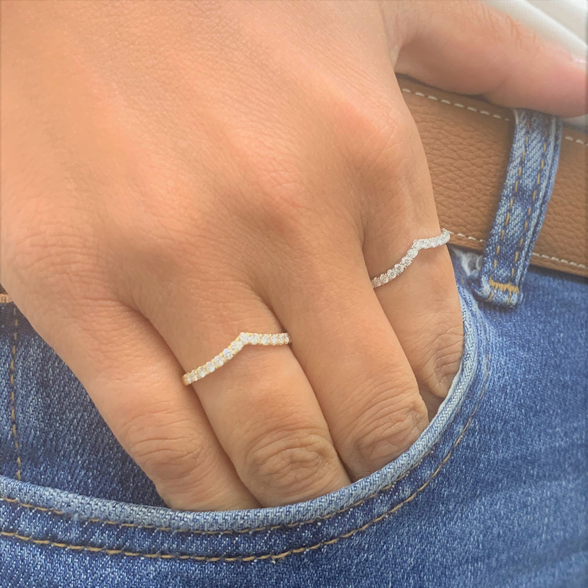 14k Gold & Diamond Ring