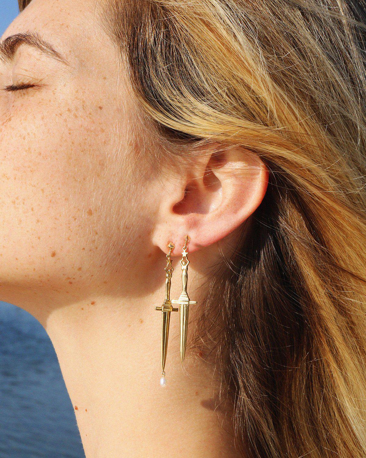 Dagger Earrings