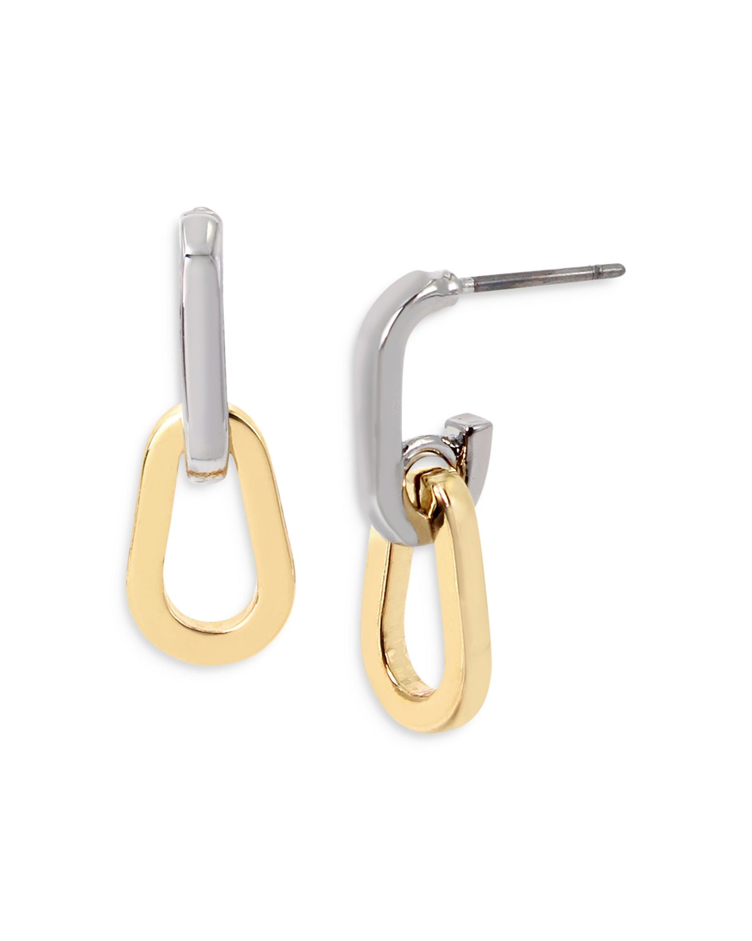 Carabiner Link Drop Earrings