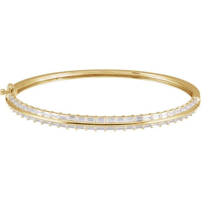 1.6Ct Lab-grown Diamond Bracelet in 14K Yellow Gold