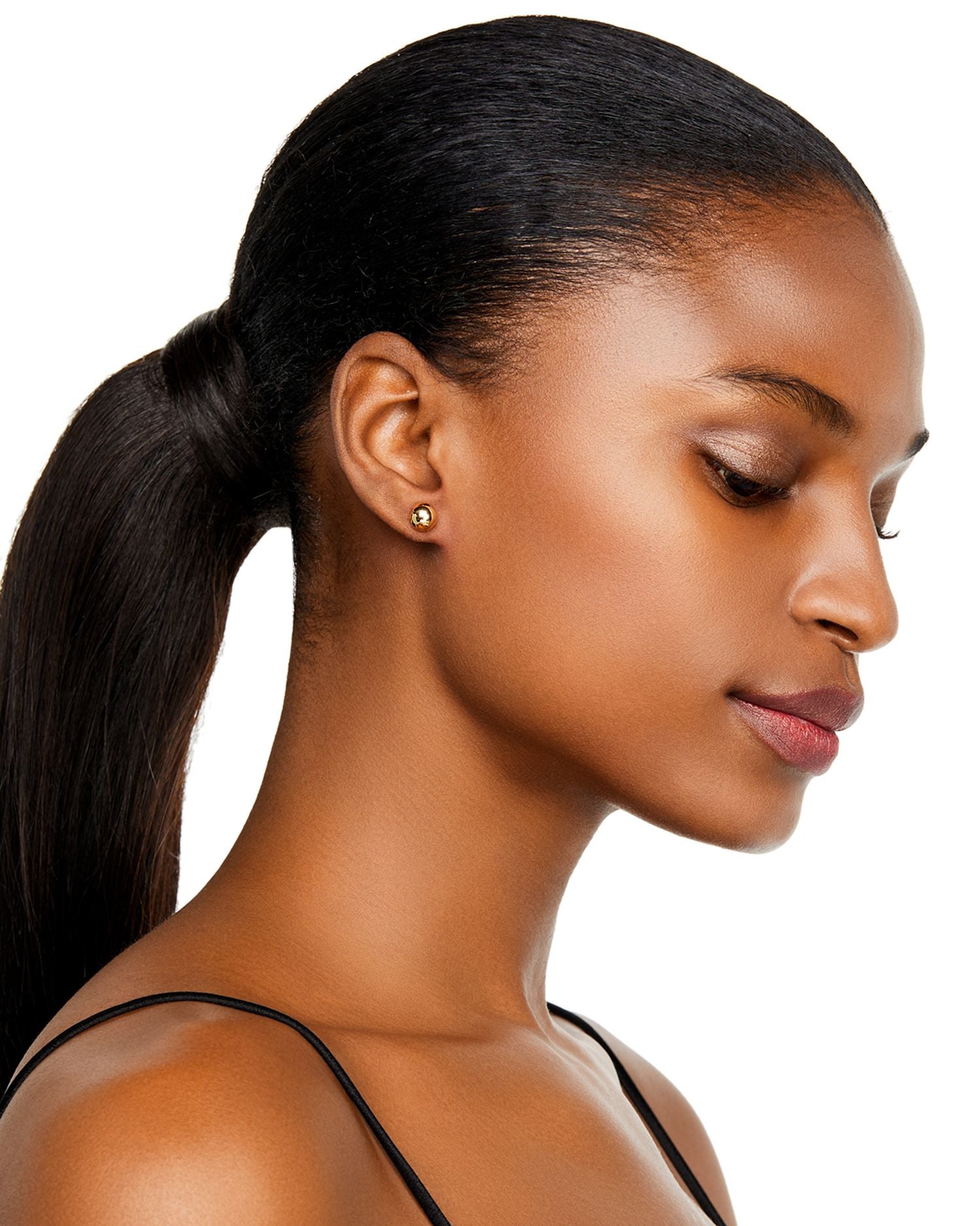 14K Yellow Gold Ball Stud Earrings - Exclusive