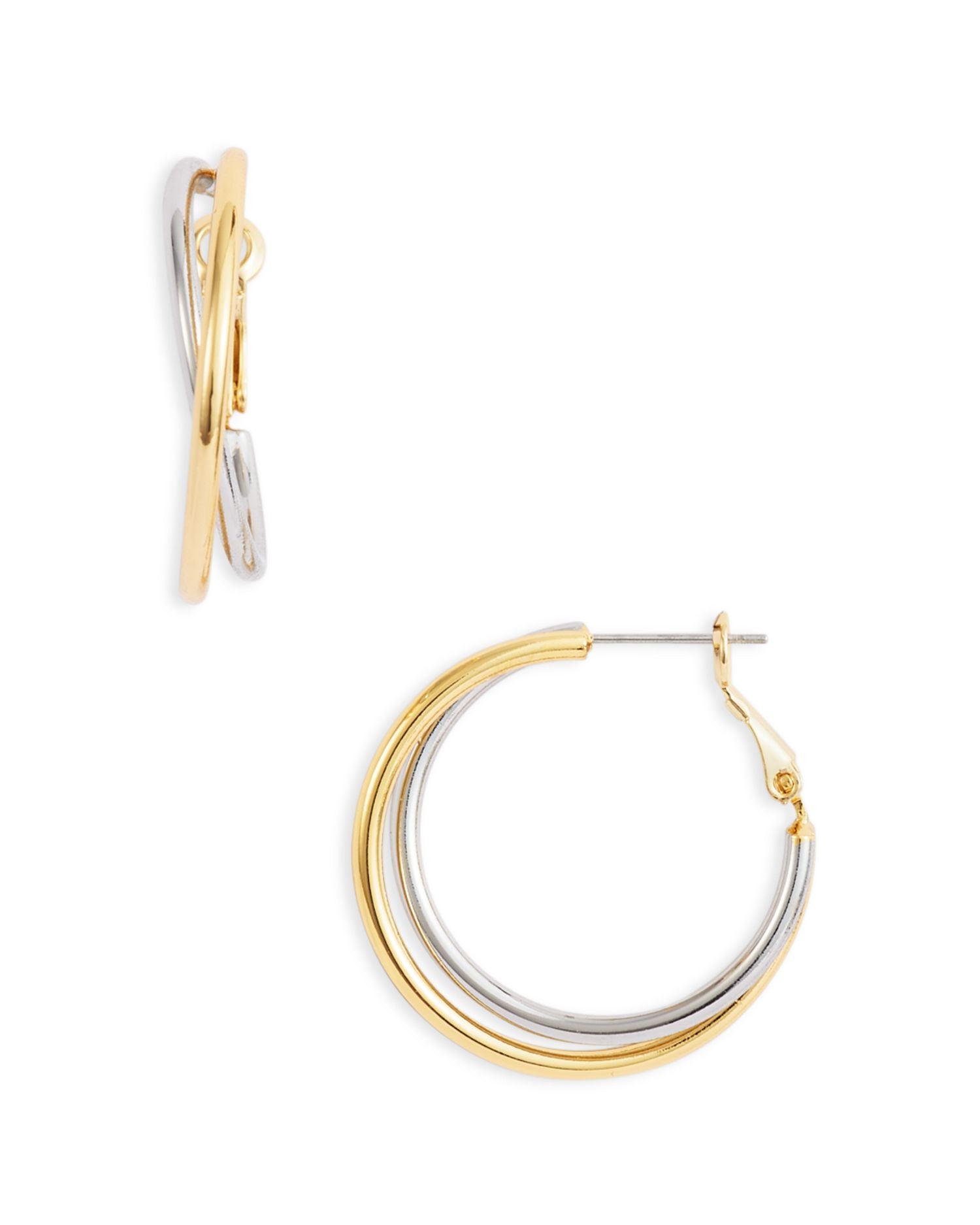 Twist Hoop Earrings