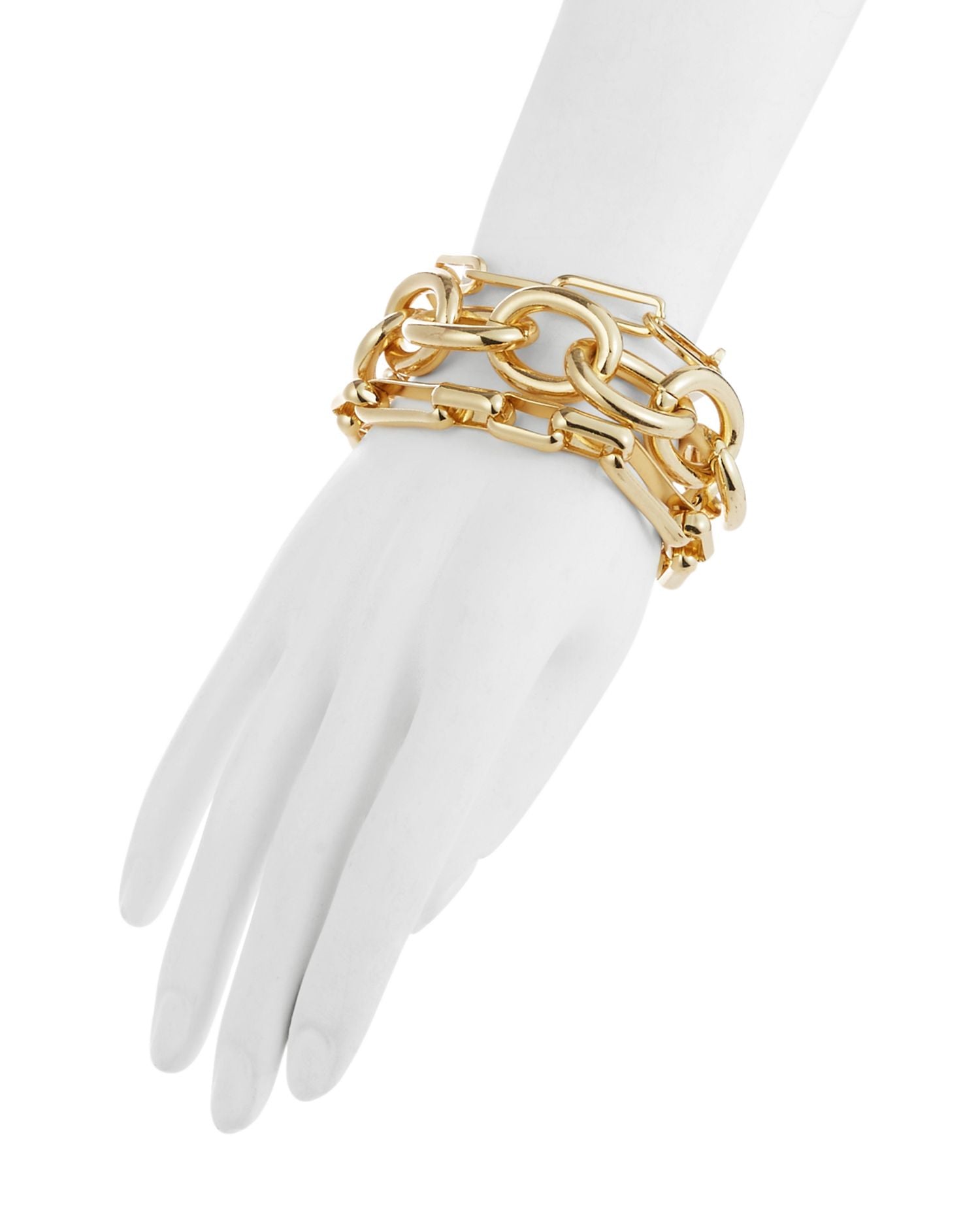 Multi Strand Chunky Link Bracelet