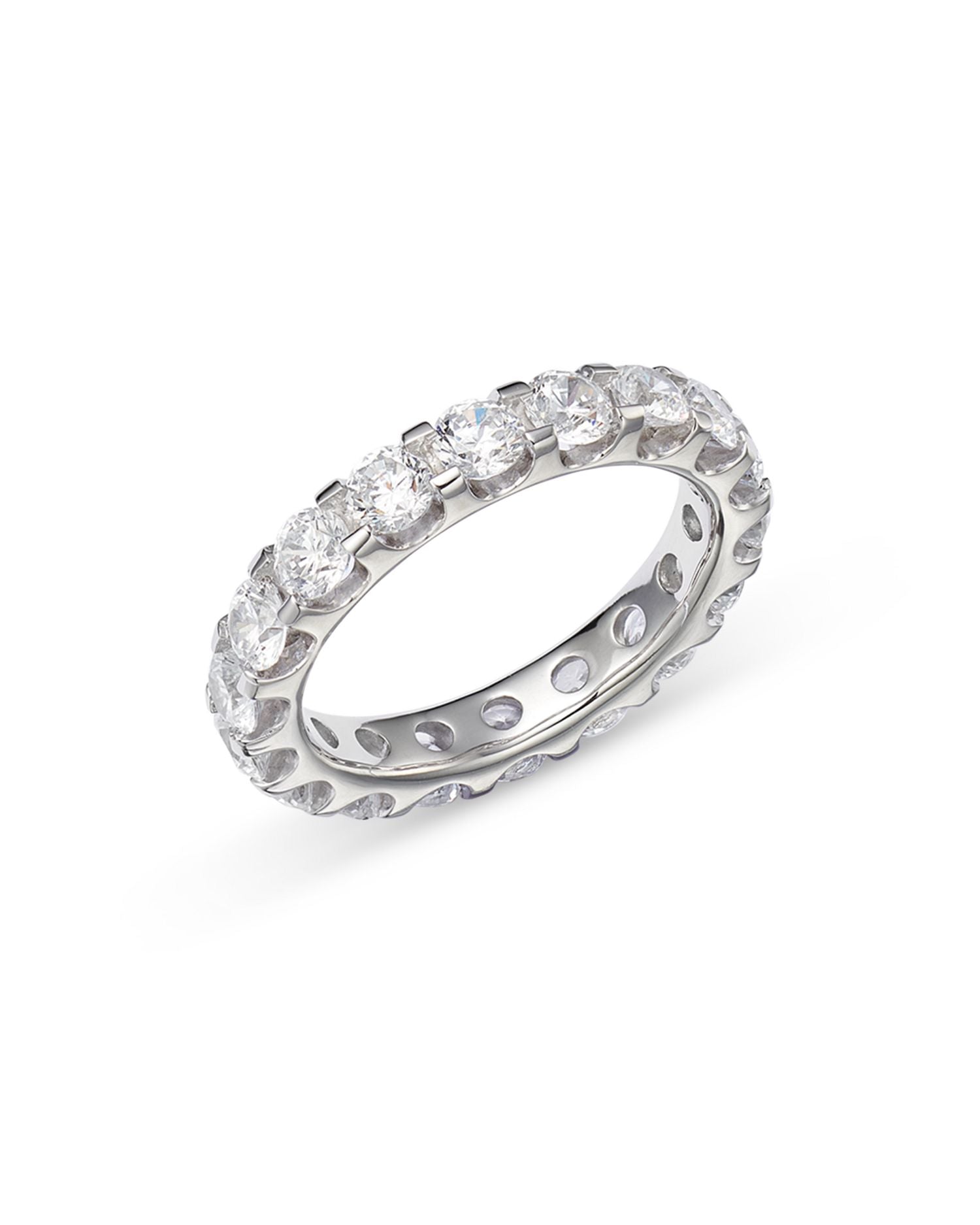 Diamond Eternity Band in 14K White Gold, 3.0 ct. t.w. - Exclusive