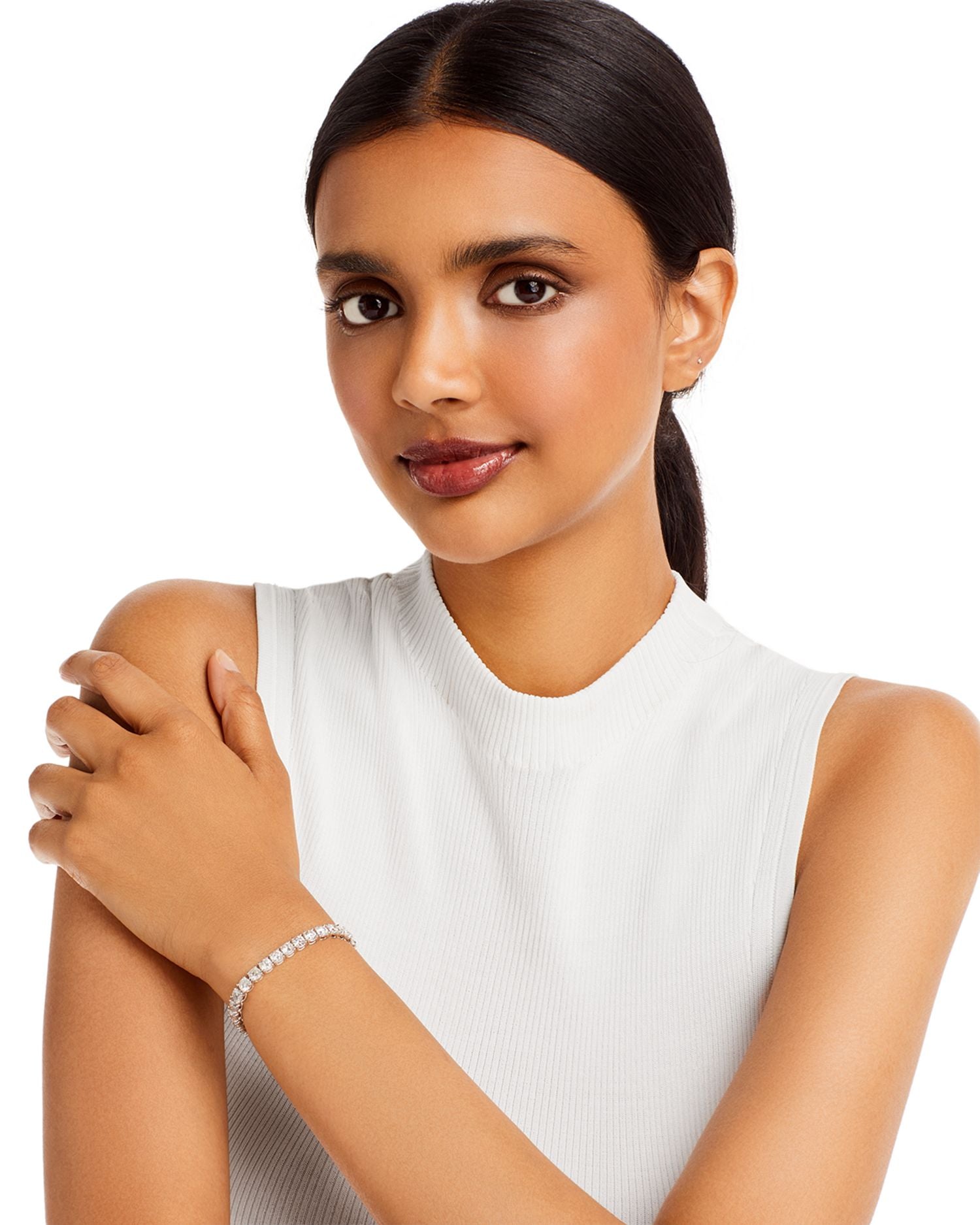 Certified Diamond Tennis Bracelet in 14K White Gold, 15.0 ct. t.w. - Exclusive