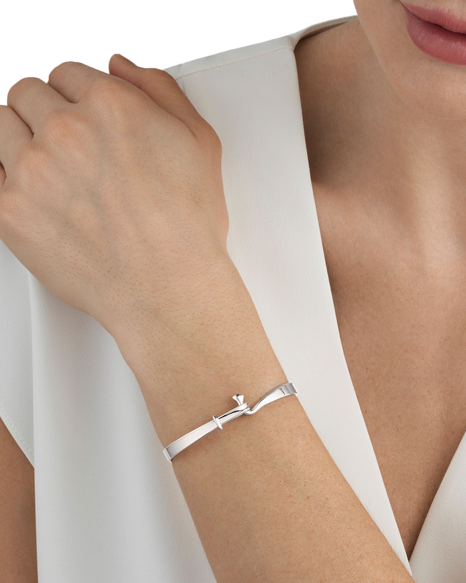 Sterling Silver Torun Bangle Bracelet