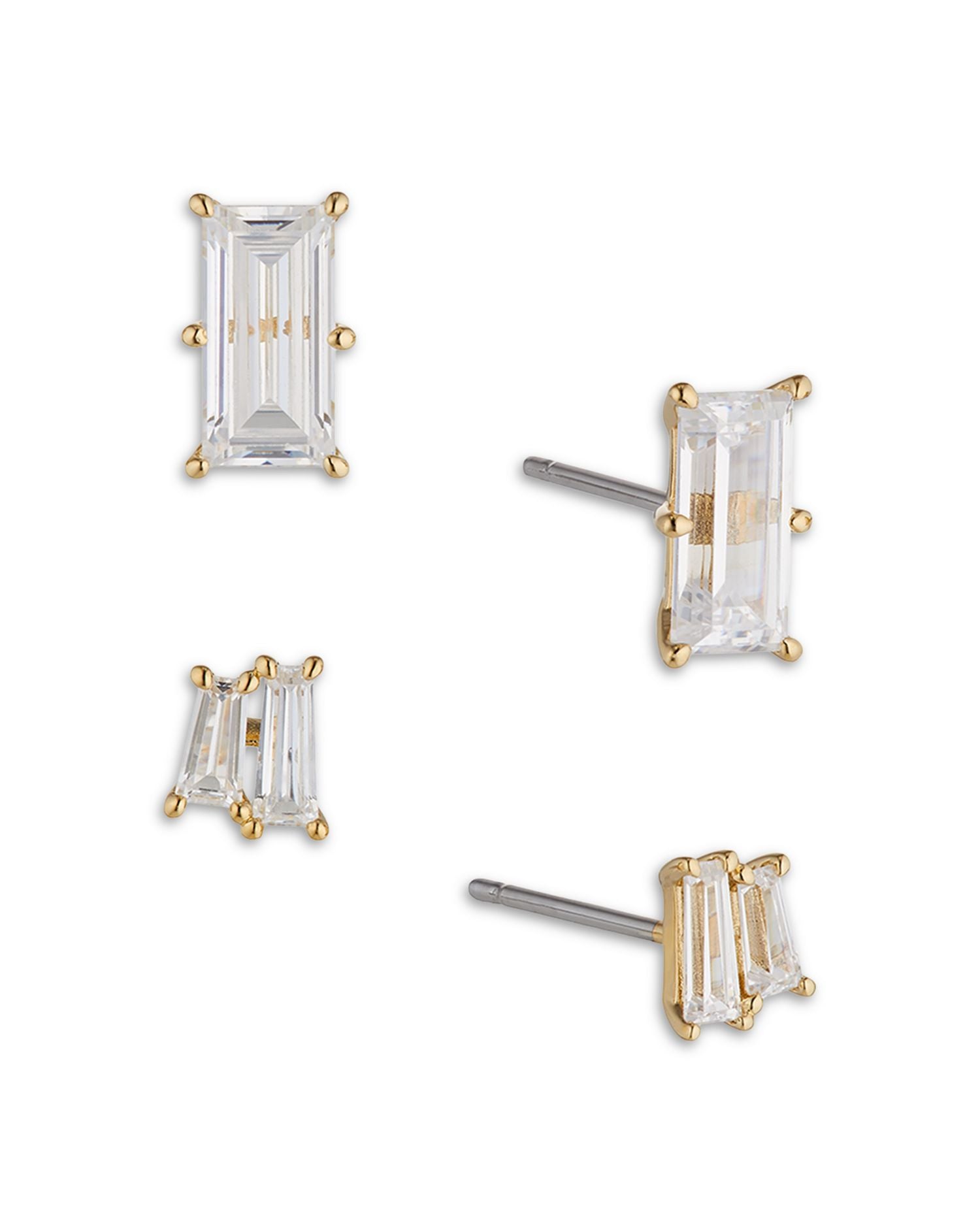 Chateau Crystal Stud Earrings Set