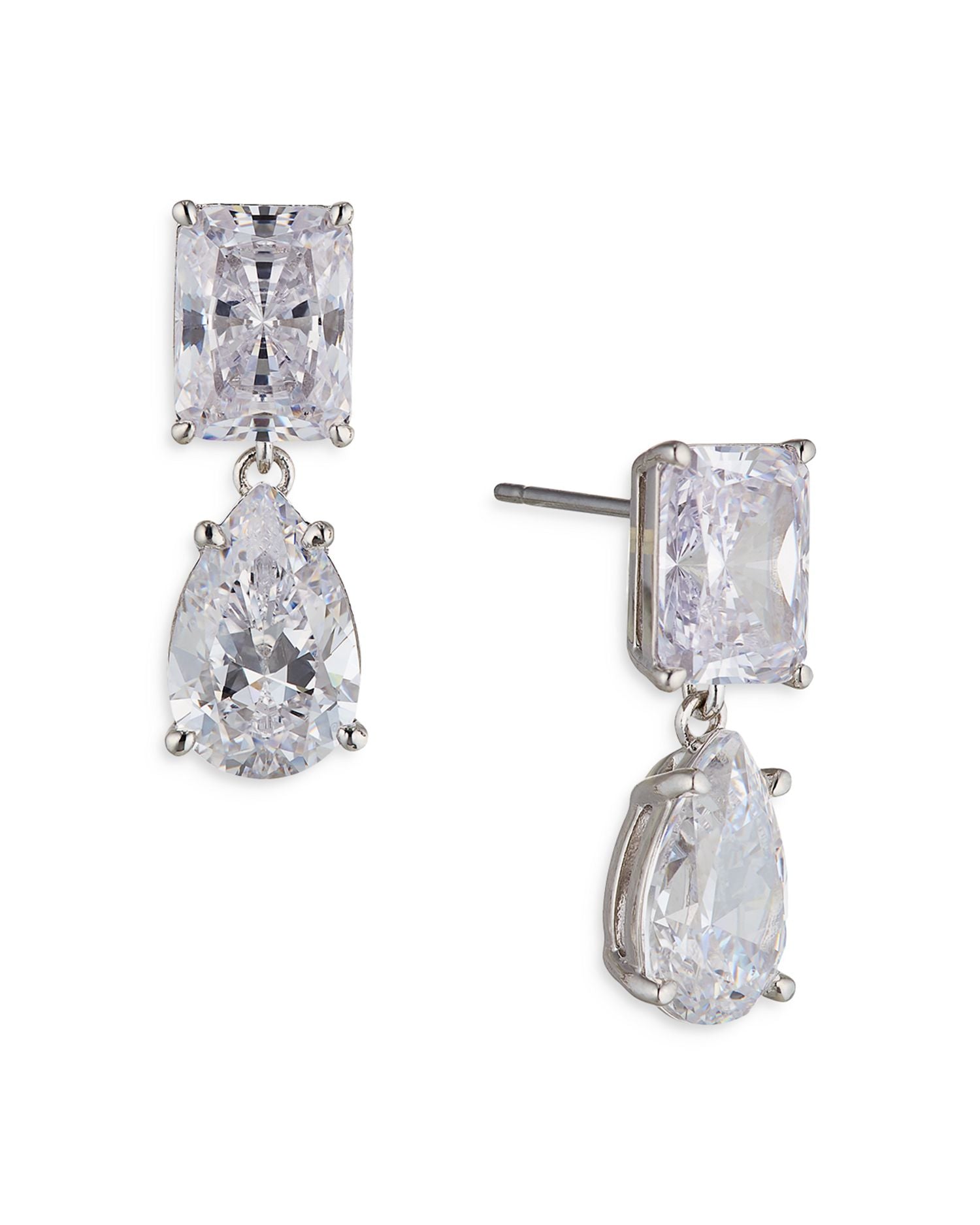 Shine On Cubic Zirconia Drop Earrings