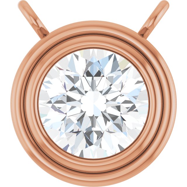 3.8Ct Lab-grown Diamond Necklace in 14K White Gold