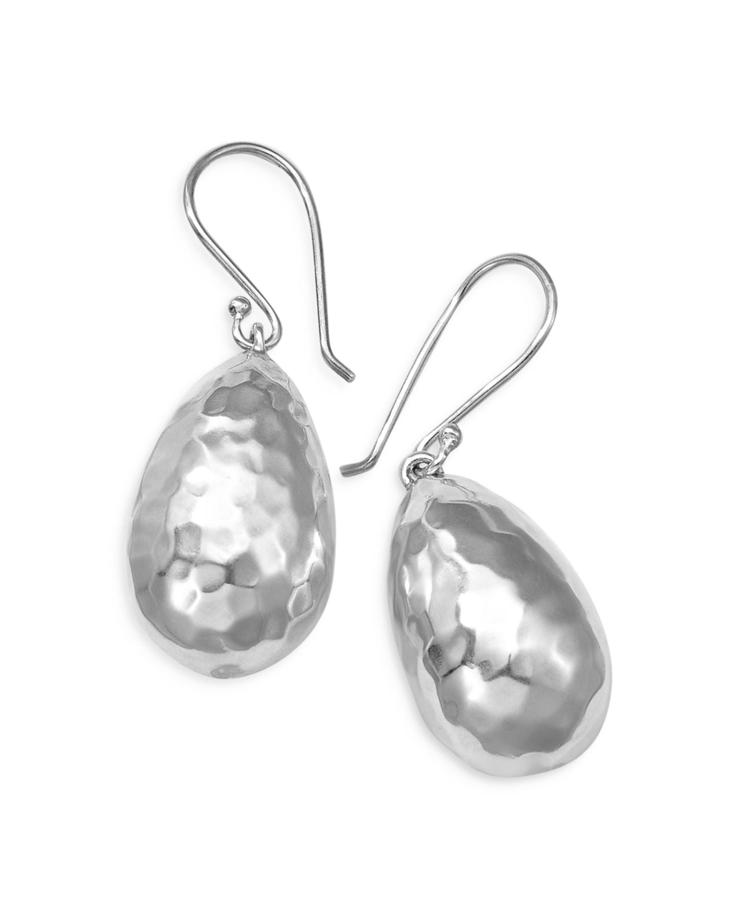 Sterling Silver Glamazon® Medium Raindrop Bead Earrings
