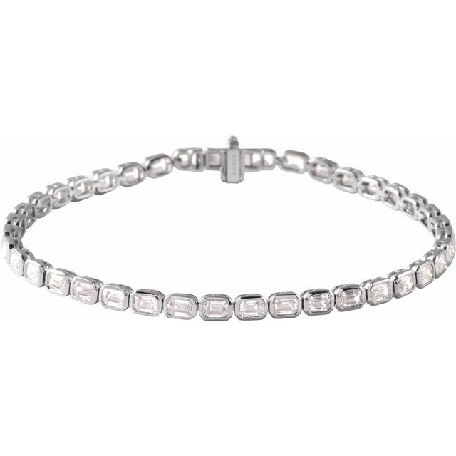 1.4Ct Lab-grown Diamond Bracelet in 14K Yellow Gold
