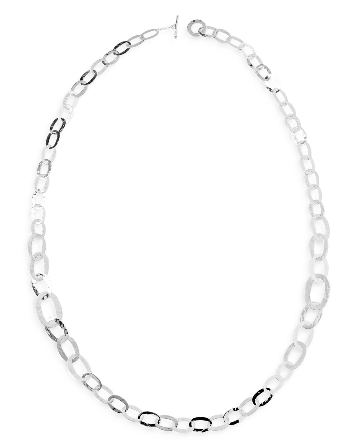 Ippolita Sterling Silver Flat Links Necklace, 46'