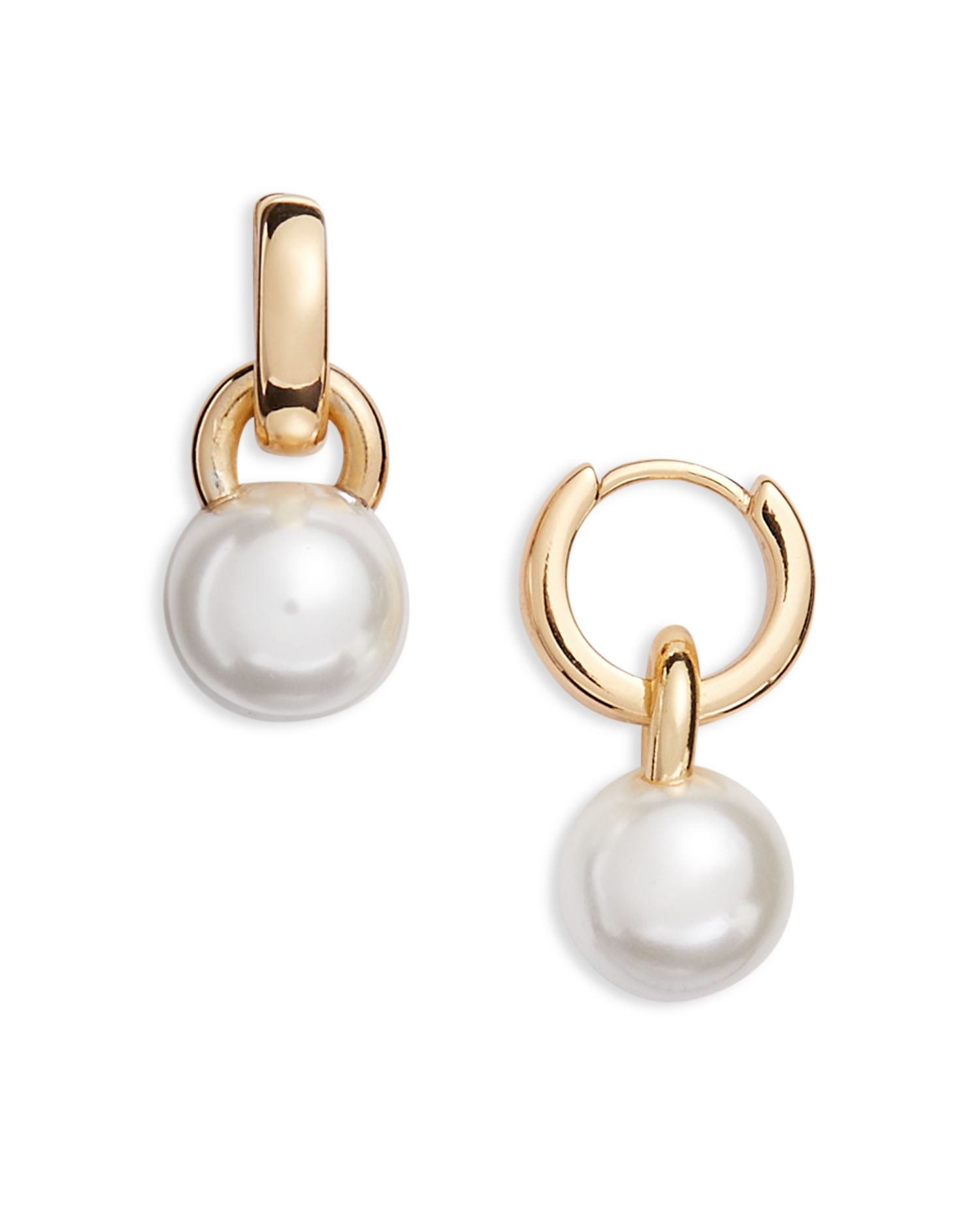 Imitation Pearl Drop Earrings