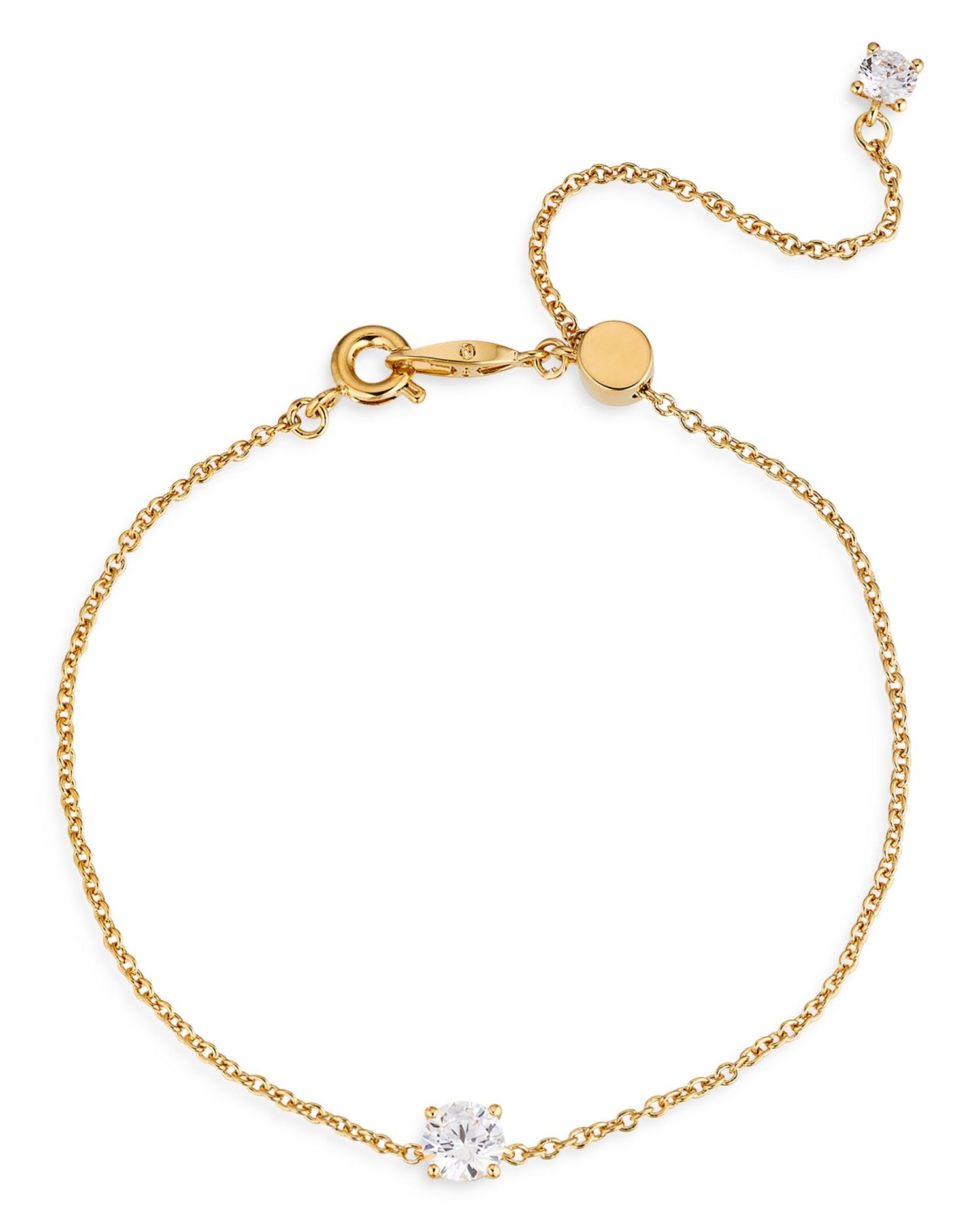 Modern Love Small Round Cut Solitaire Bracelet