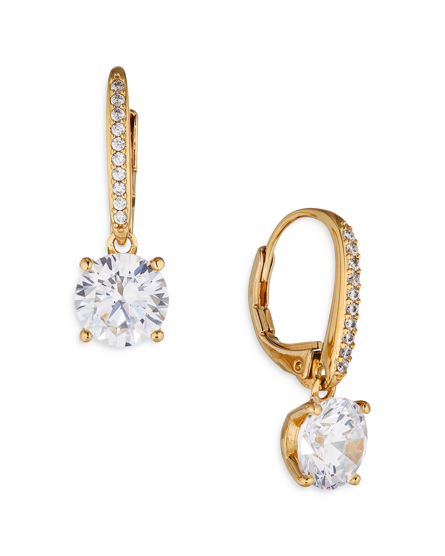 Modern Love Round Drop Earrings