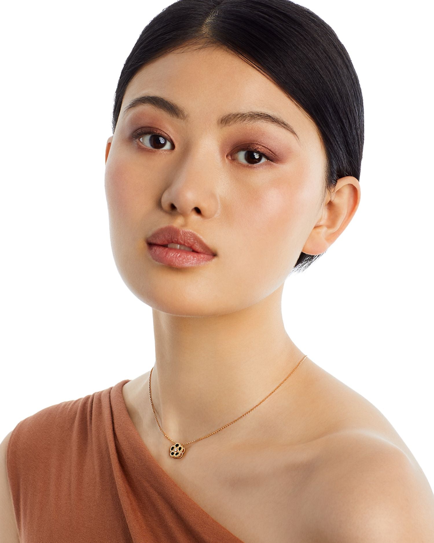 18K Yellow Gold Daisy Diamond Flower Pendant Necklace, 16-18' - Exclusive