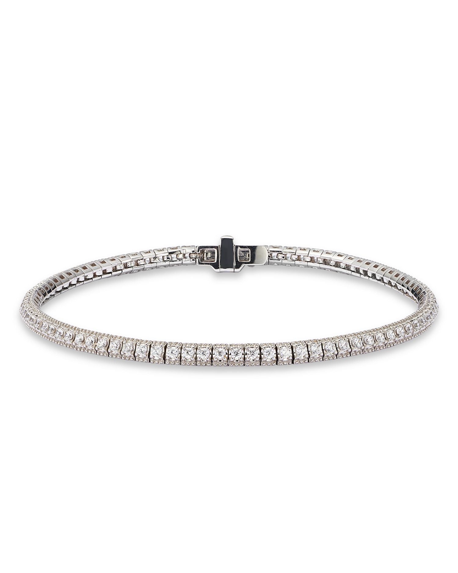 Diamond Tennis Bracelet in 14K White Gold, 1.25 ct. t.w. - Exclusive
