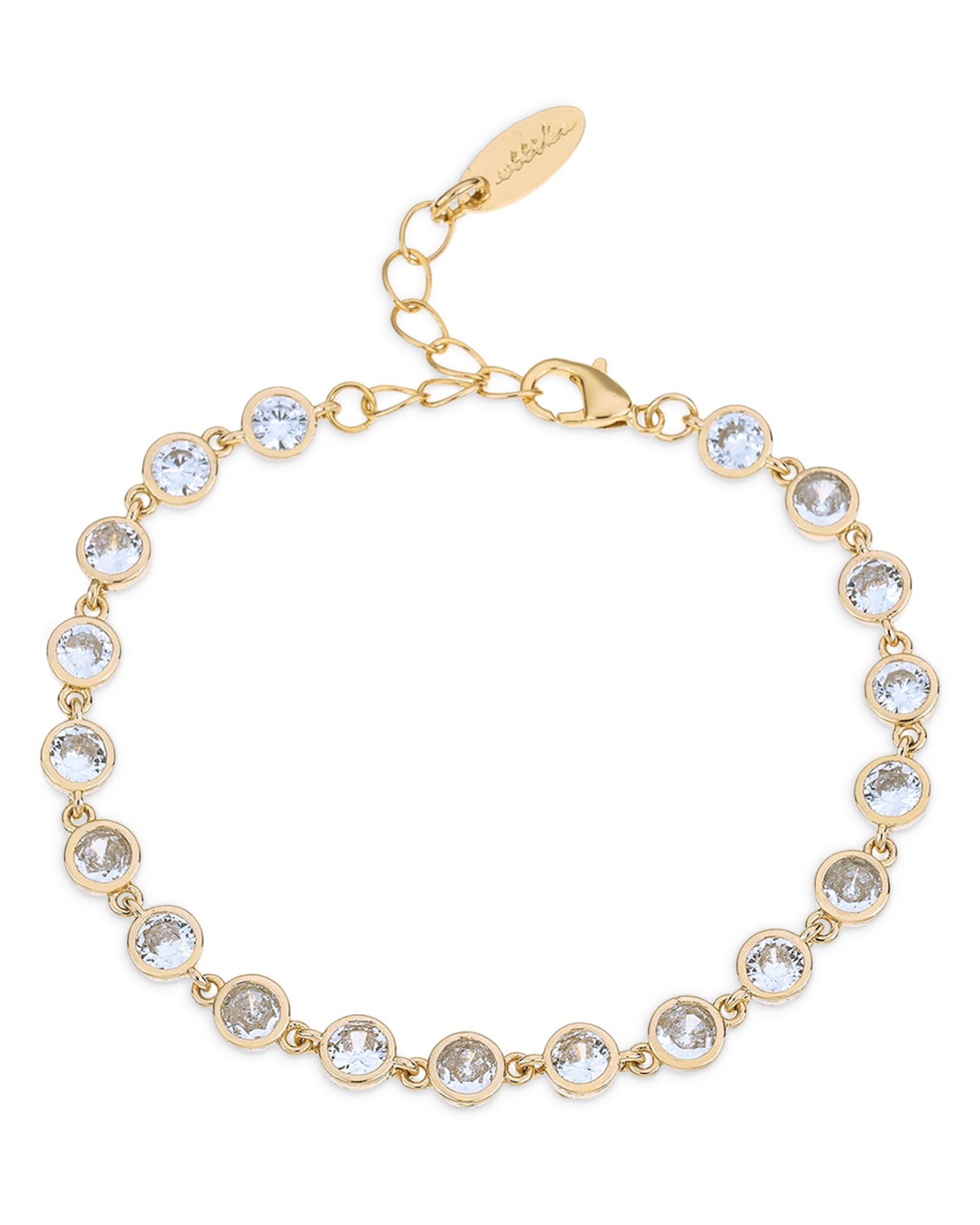 Everyday Cubic Zirconia Link Bracelet
