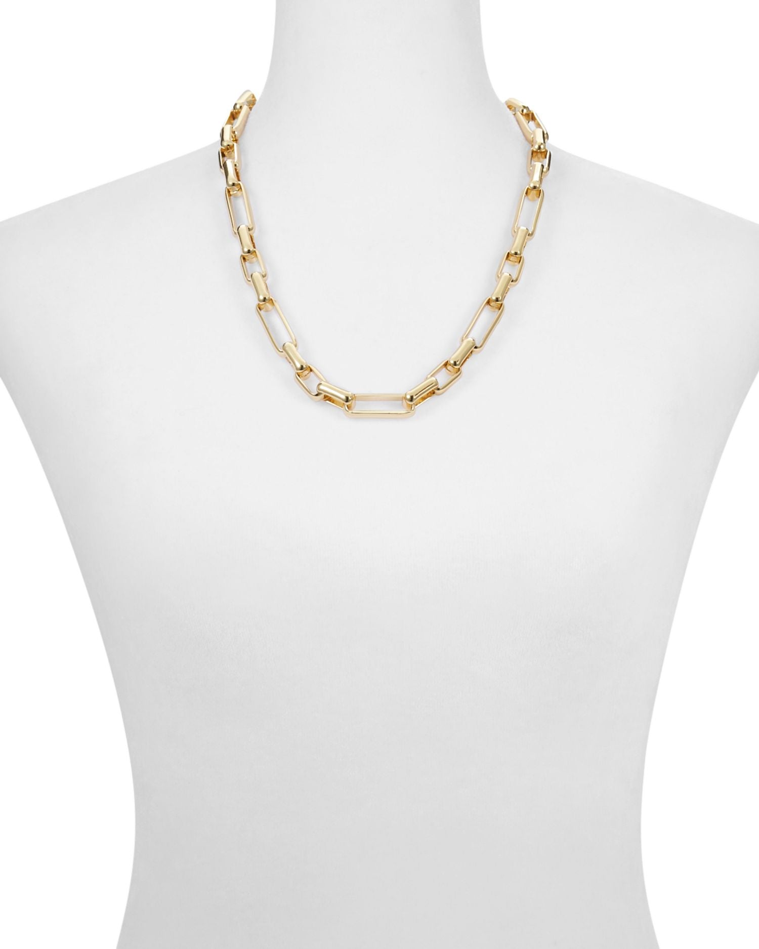 18K Gold Plated Chain Link Necklace