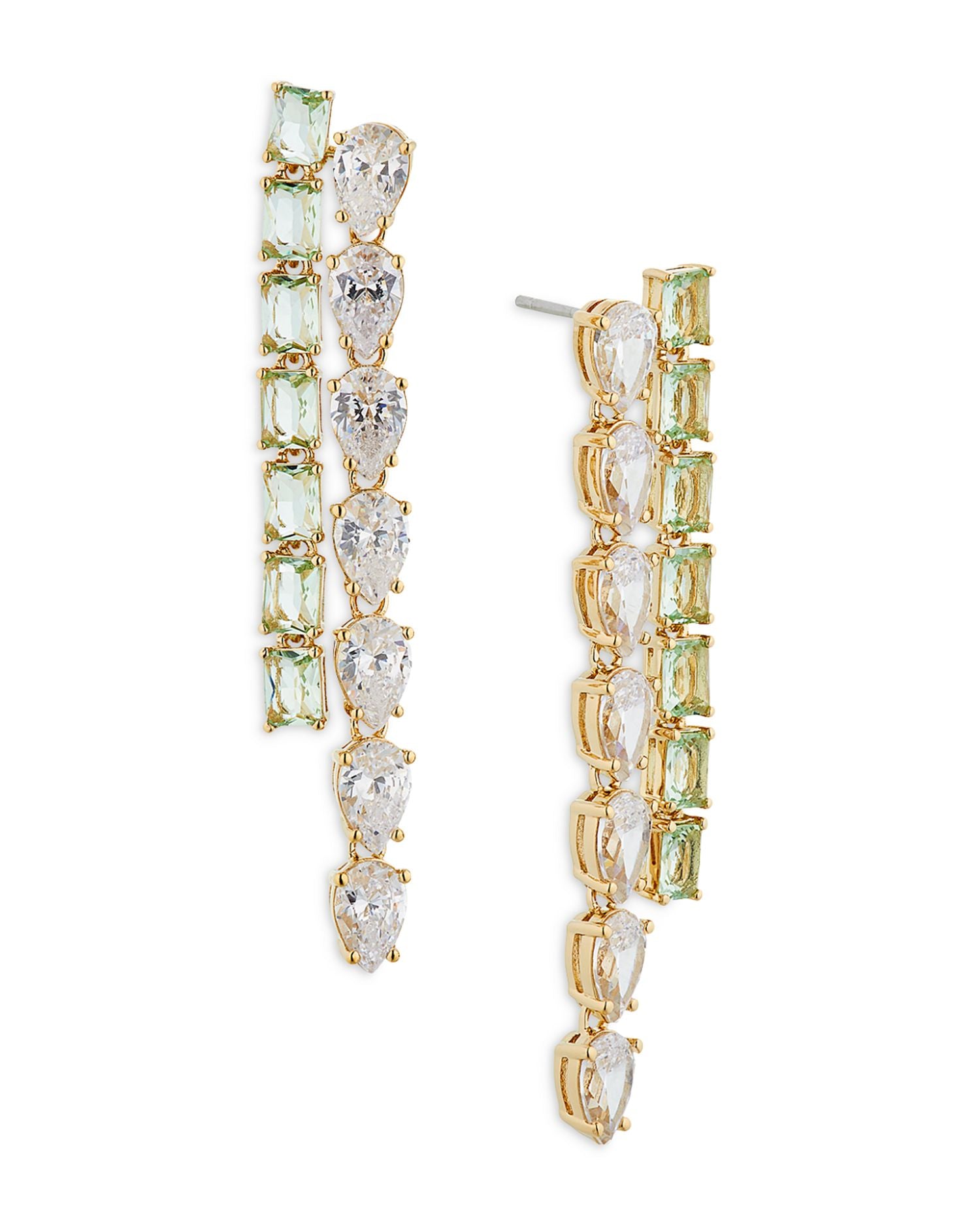 Em Isle Double Linear Drop Earrings