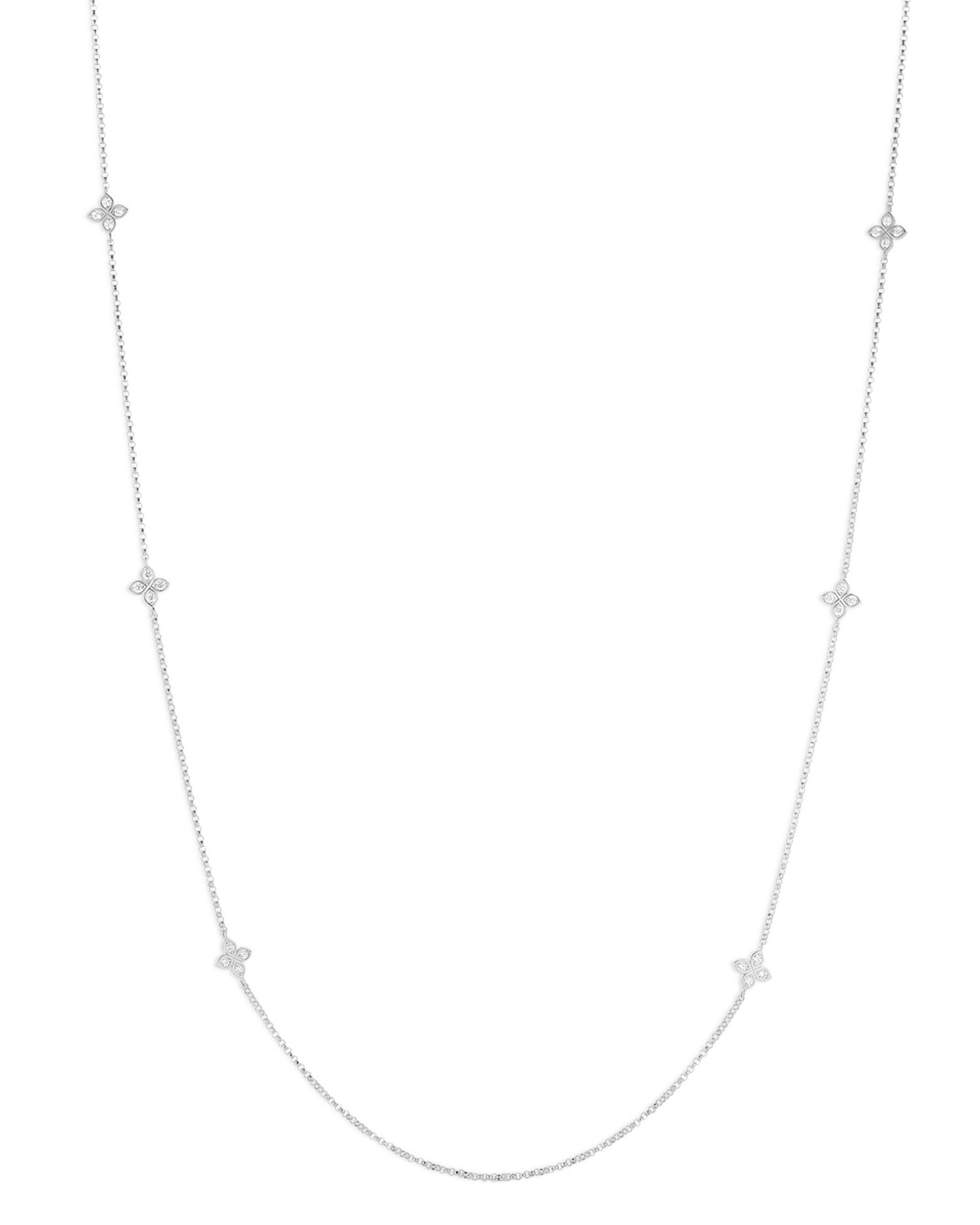 18K Gold Verona Love by the Inch Venetian Princess Diamond (0.49 ct. t.w.) Chain Necklace, 36'