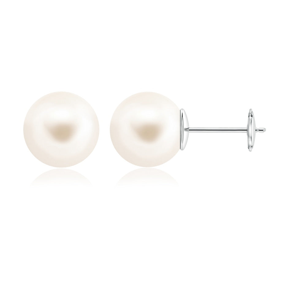 Classic Freshwater Pearl Solitaire Studs