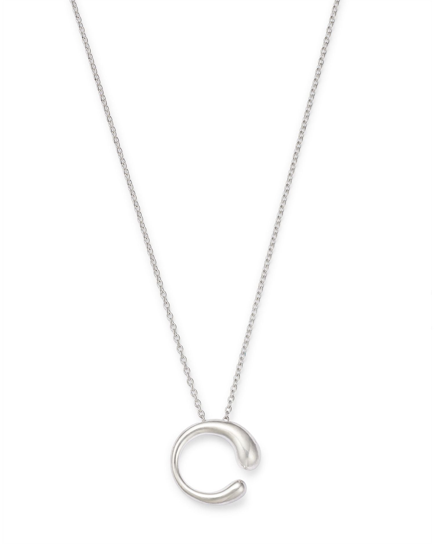 Sterling Silver Mercy Pendant Necklaces, 17.72'-35.4'