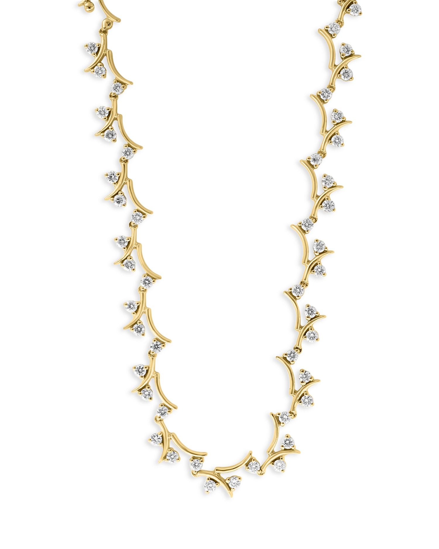 Diamond Necklace in 14K Yellow Gold, 1.85 ct. t.w. - Exclusive