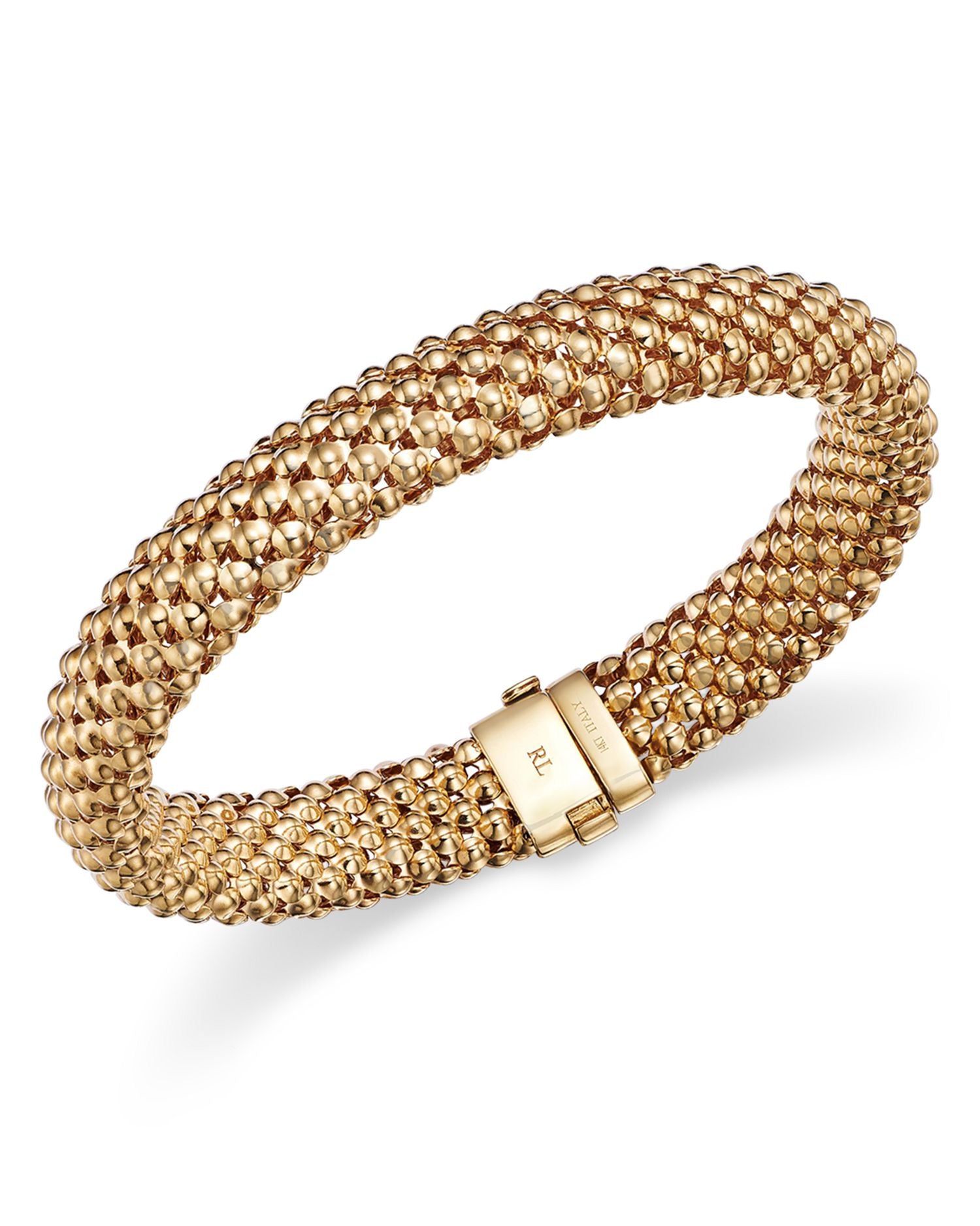 Fine Collection Popcorn Link Bracelet in 14K Yellow Gold - Exclusive