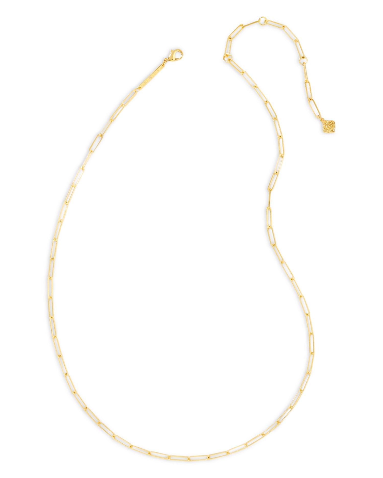 Courtney Paperclip Chain Necklace, 18'