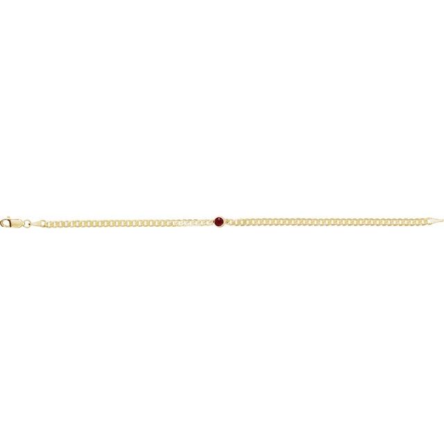 Lab-grown Diamond Bracelet in 14K Yellow Gold