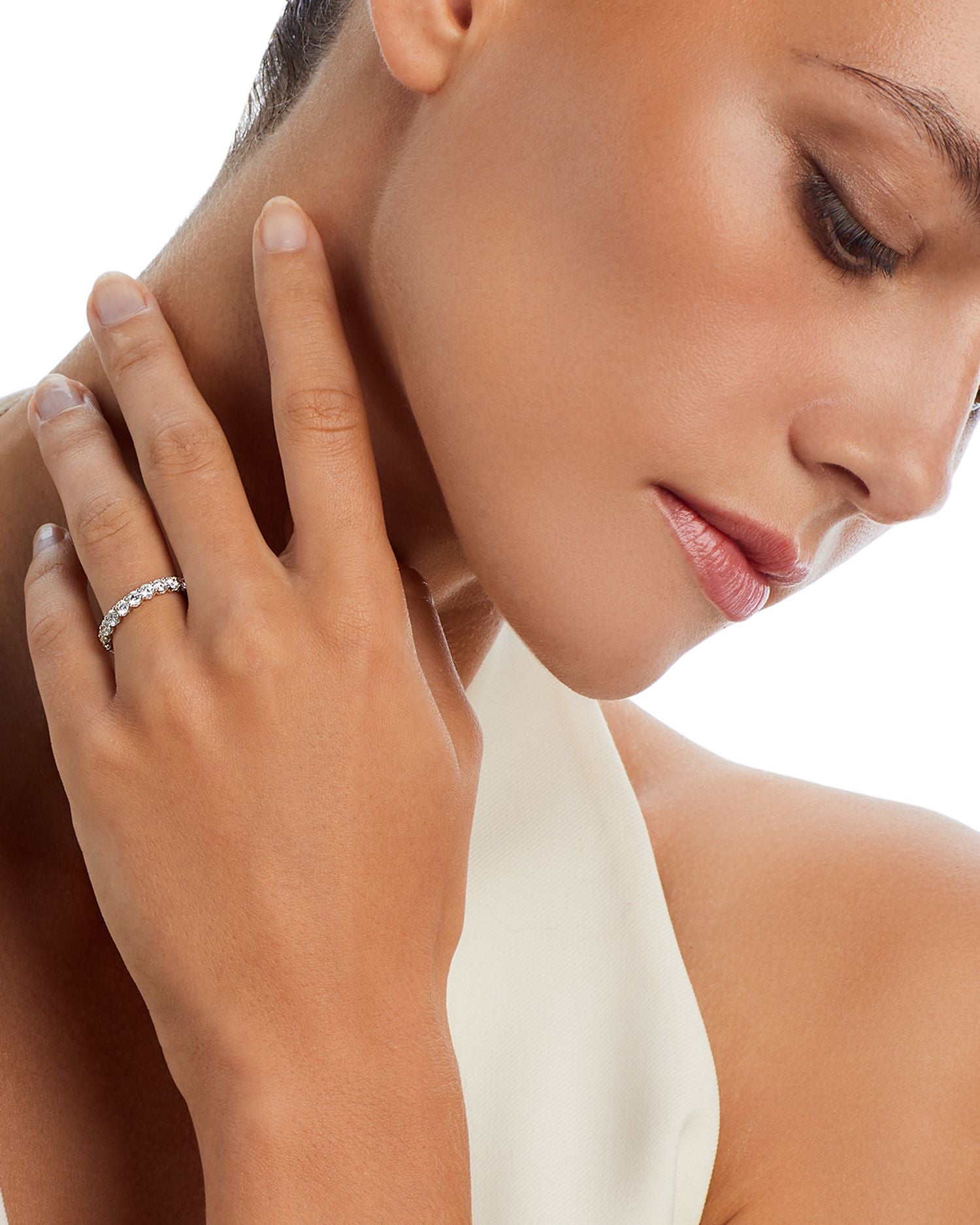 Diamond Eternity Band in 14K White Gold, 2.0 ct. t.w.