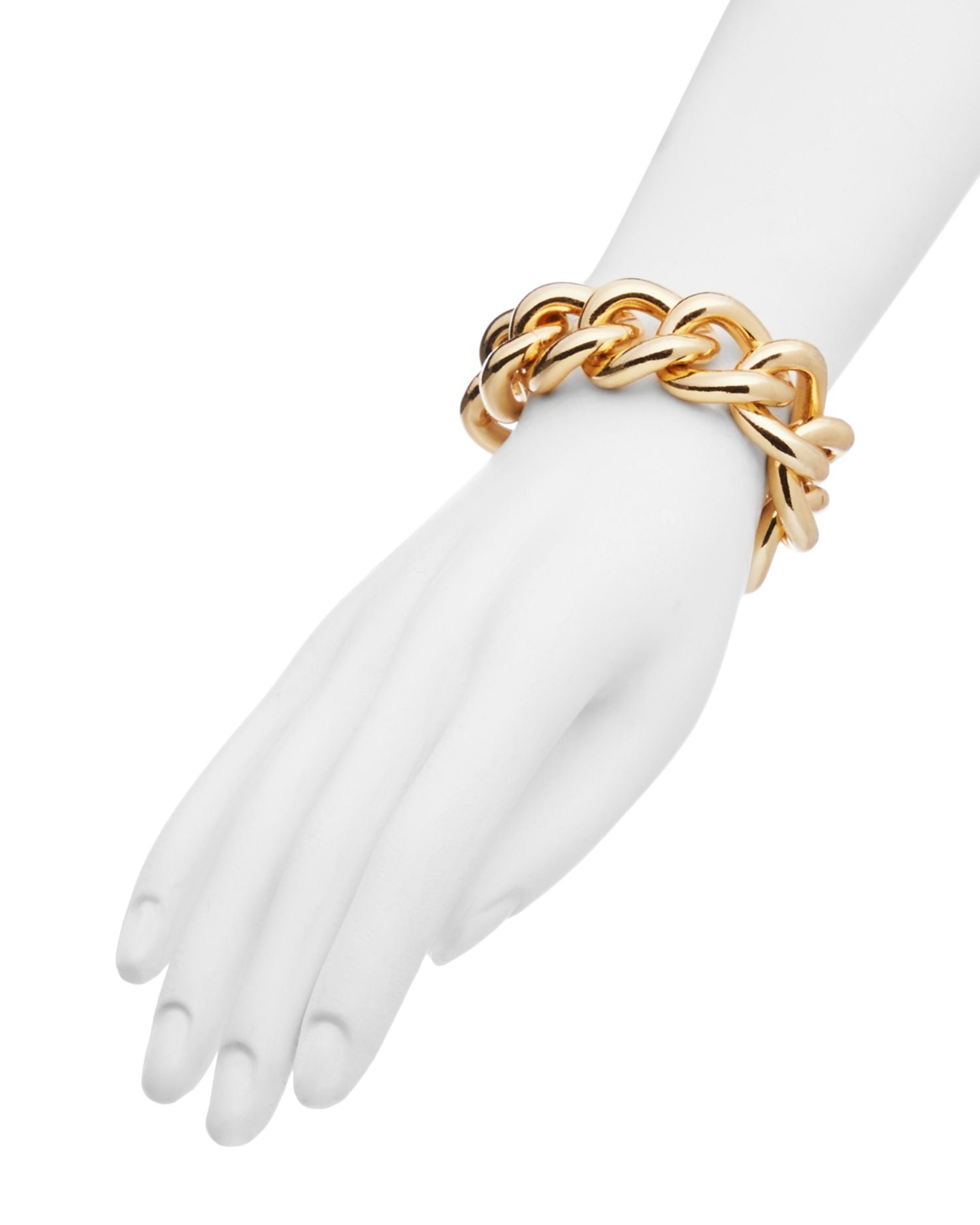 Chunky Chain Link Bracelet in 18K Gold Plated
