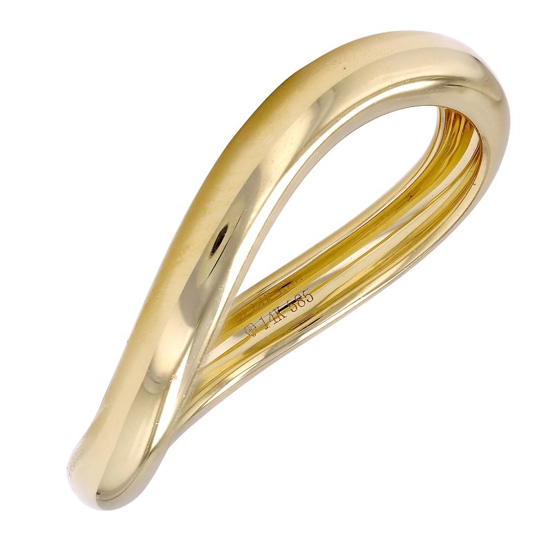 Gold Wave Ring