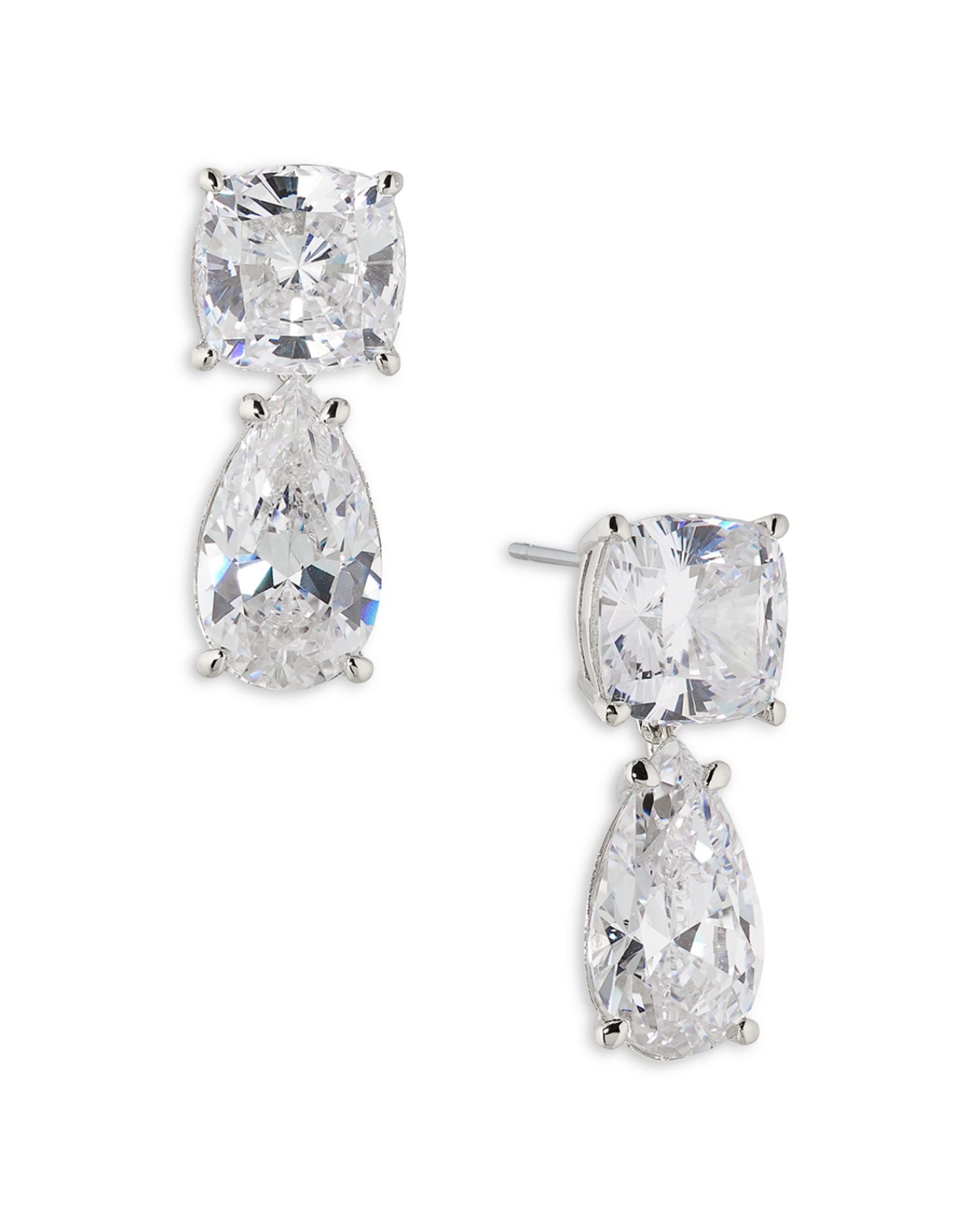 Rockstars Mixed Cubic Zirconia Drop Earrings