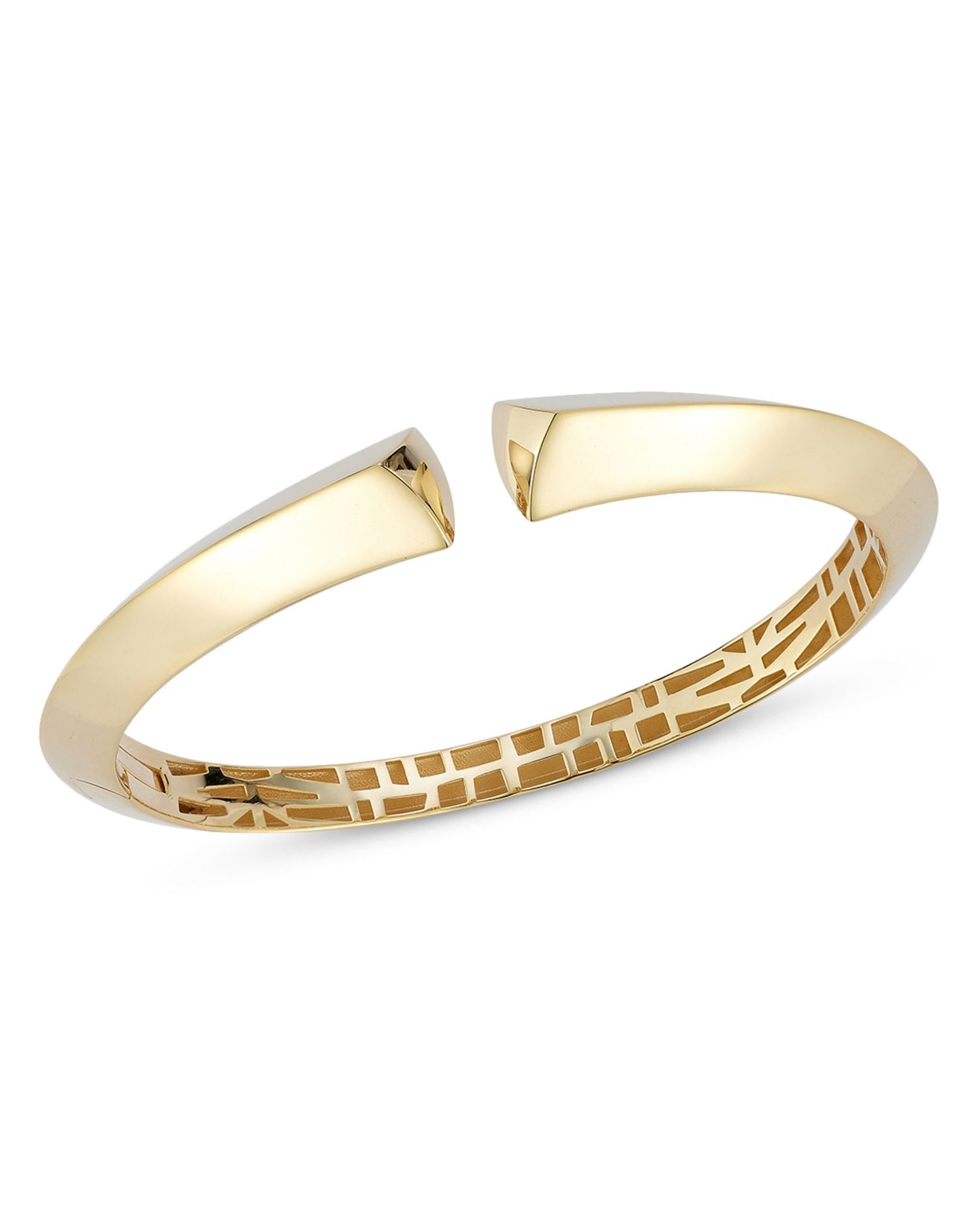 Bold Bangle Bracelet in 14K Yellow Gold