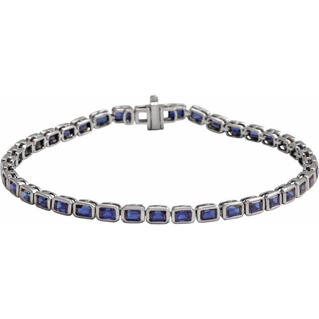 Lab-grown Diamond Bracelet in 14K Yellow Gold