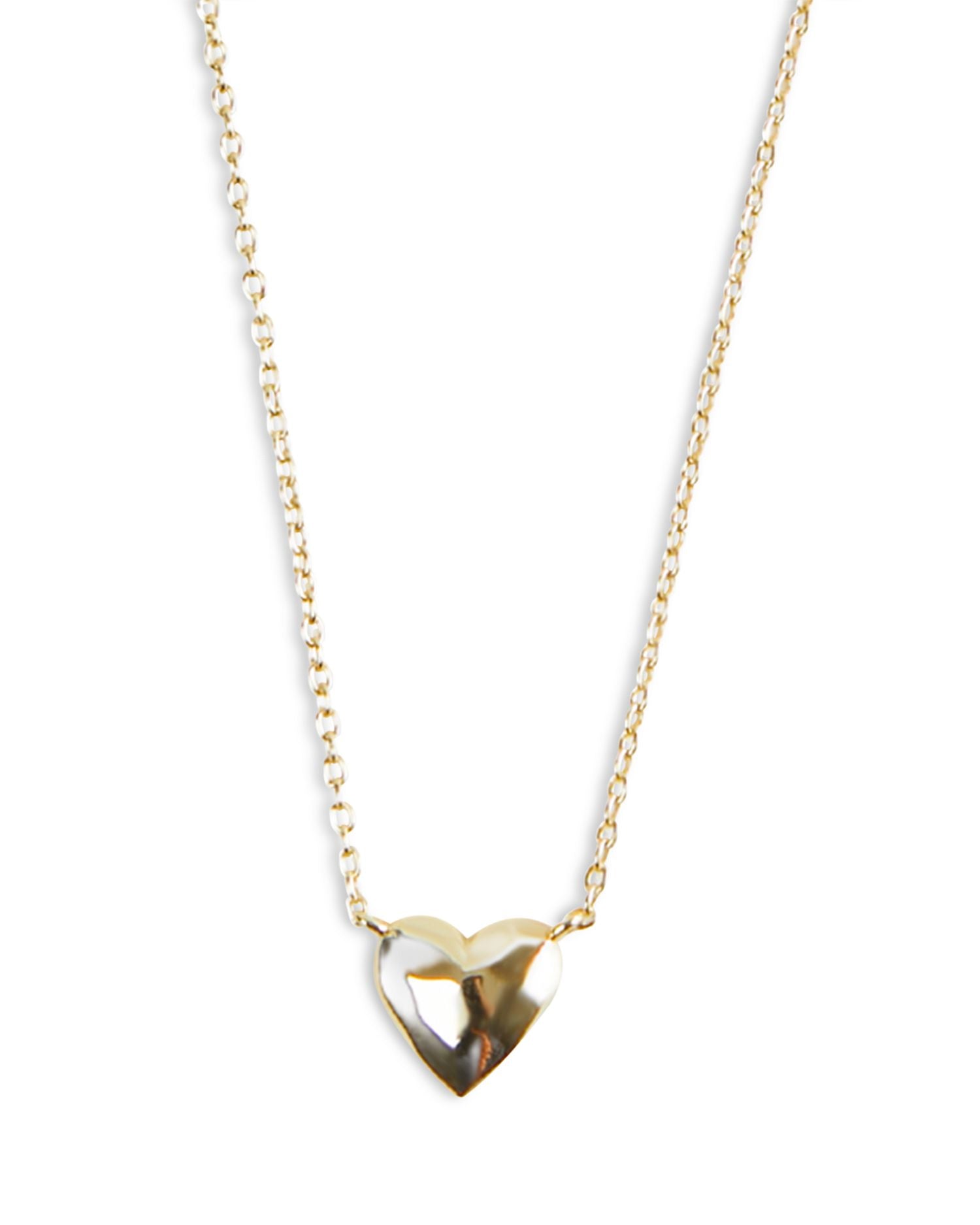 Heart Pendant Necklace, 16' + 2' extender